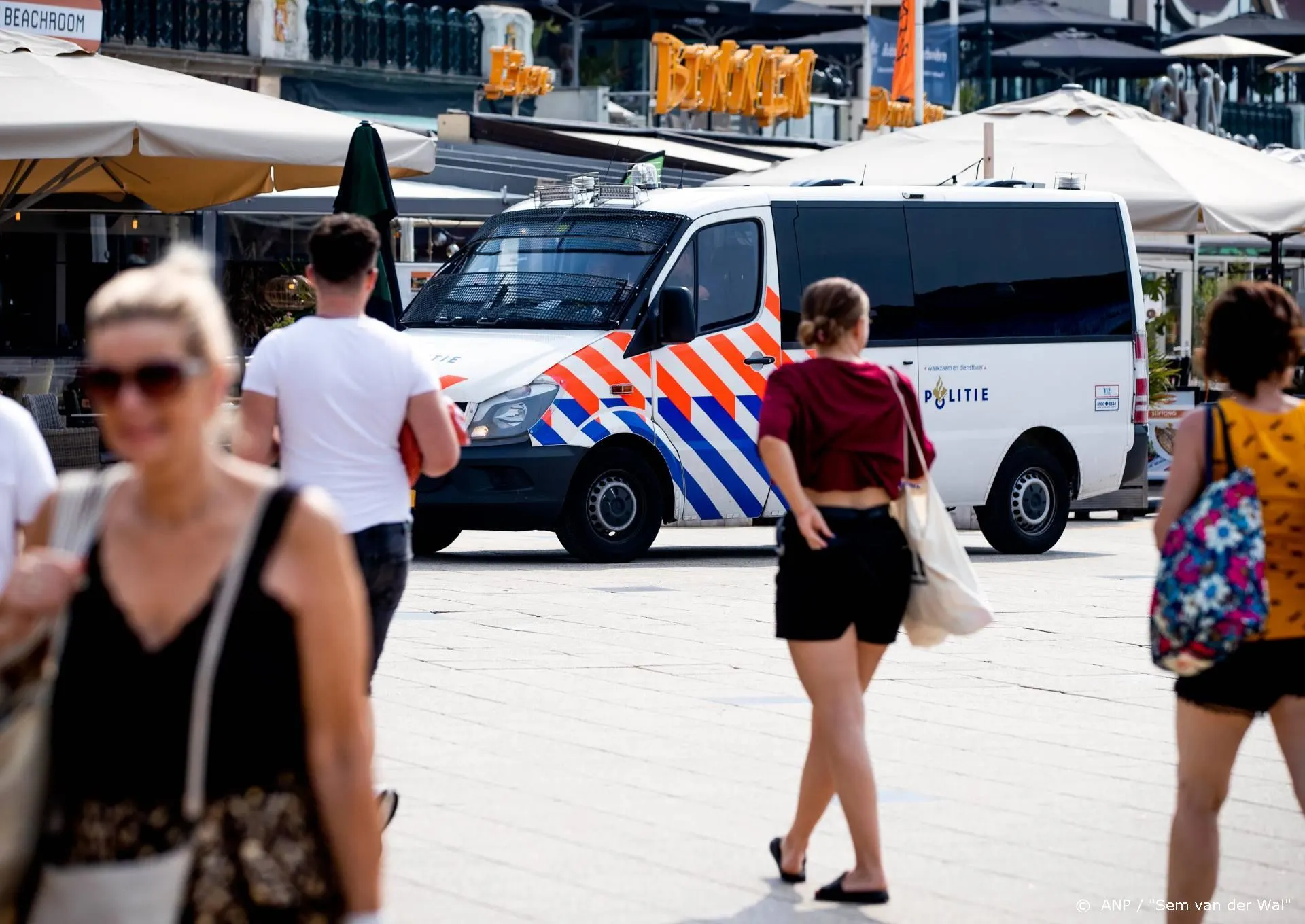 Aanhouding na steekpartij rond boze drillrappers Scheveningen