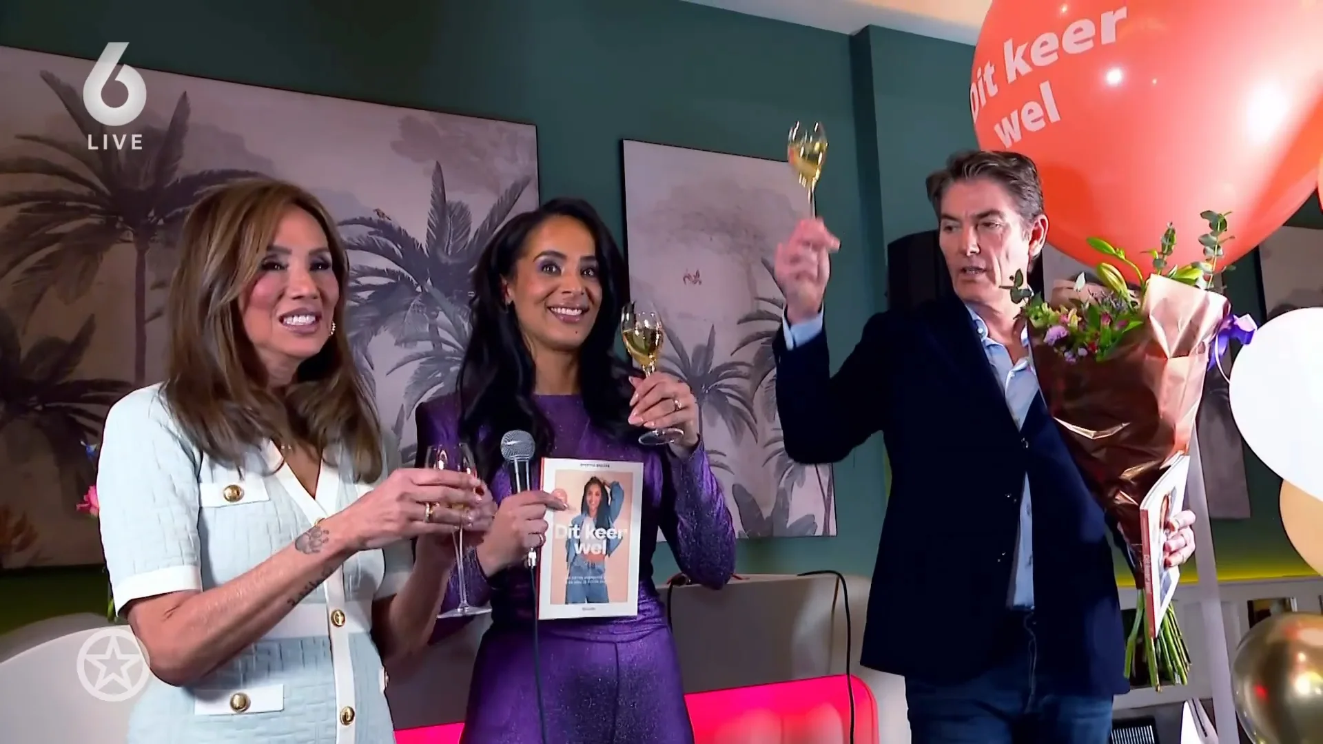 Dyantha Brooks presenteert haar 'fitboek' met emotioneel randje