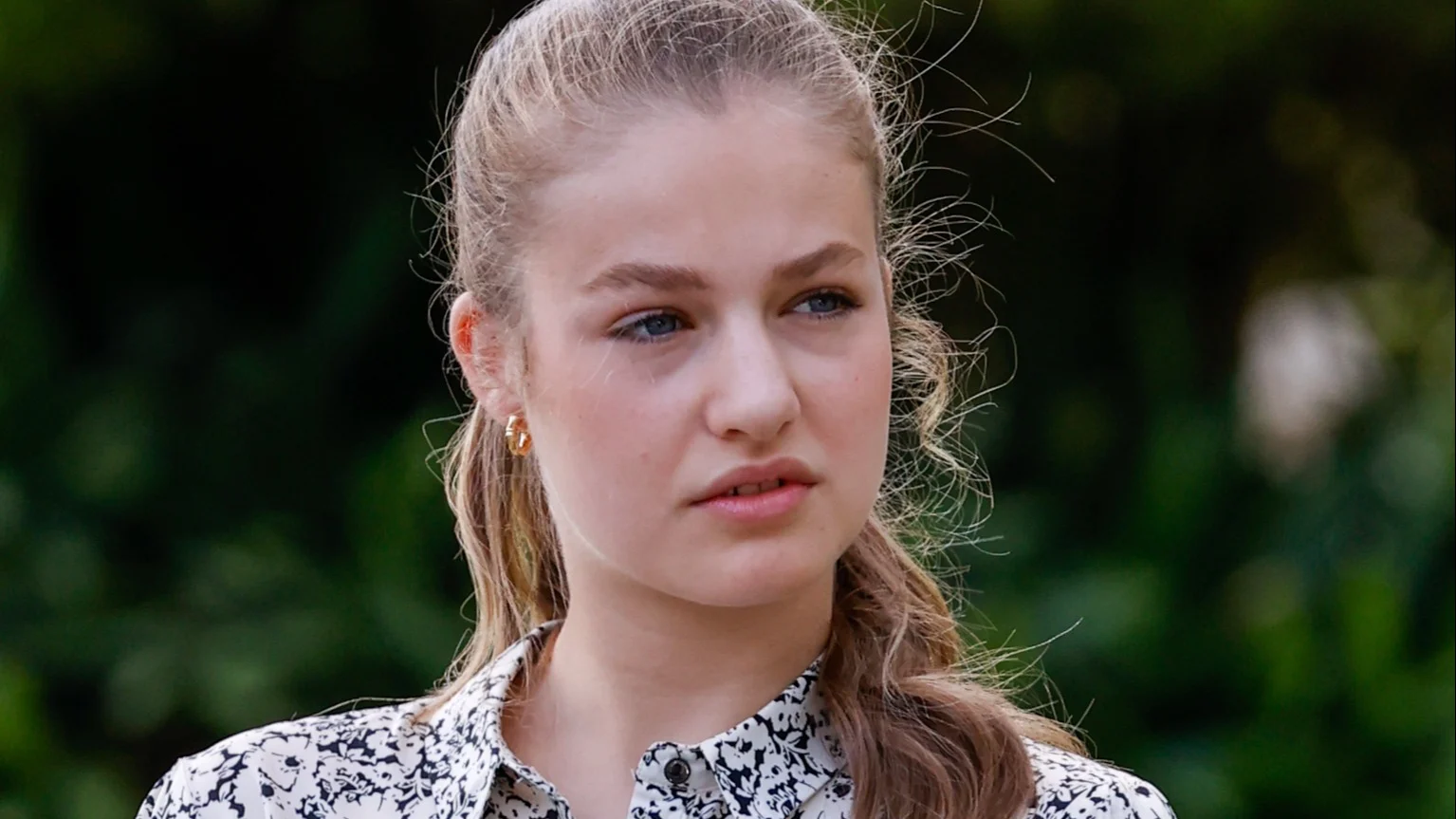 Spaanse prinses Leonor gespot met brandwonden