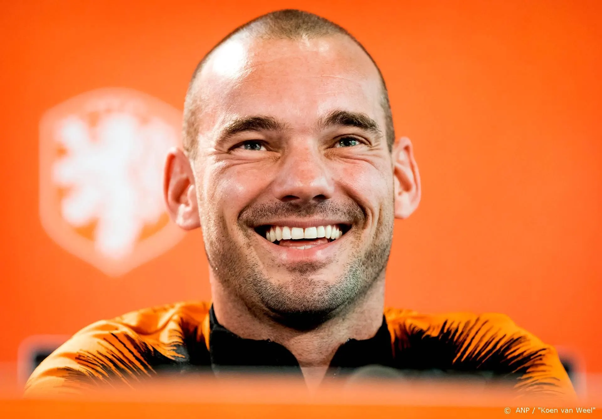Mooi gebaar van Wesley Sneijder
