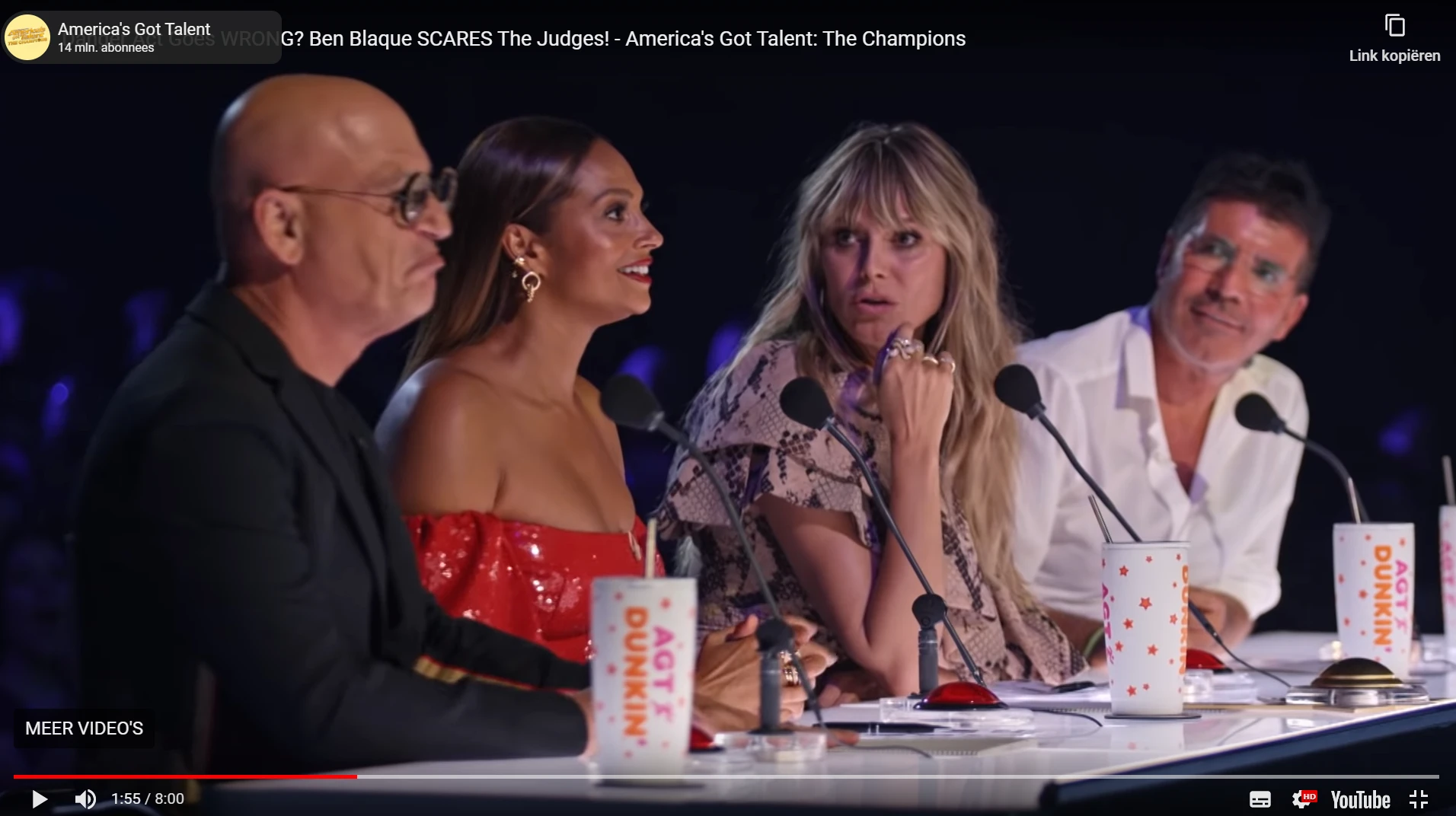 Juryleden America’s Got Talent grijpen in bij 'levensgevaarlijke act'