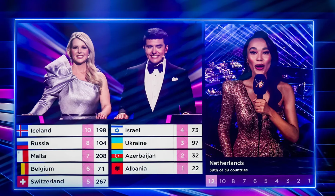 Romy Monteiro moest overgeven tijdens Songfestival