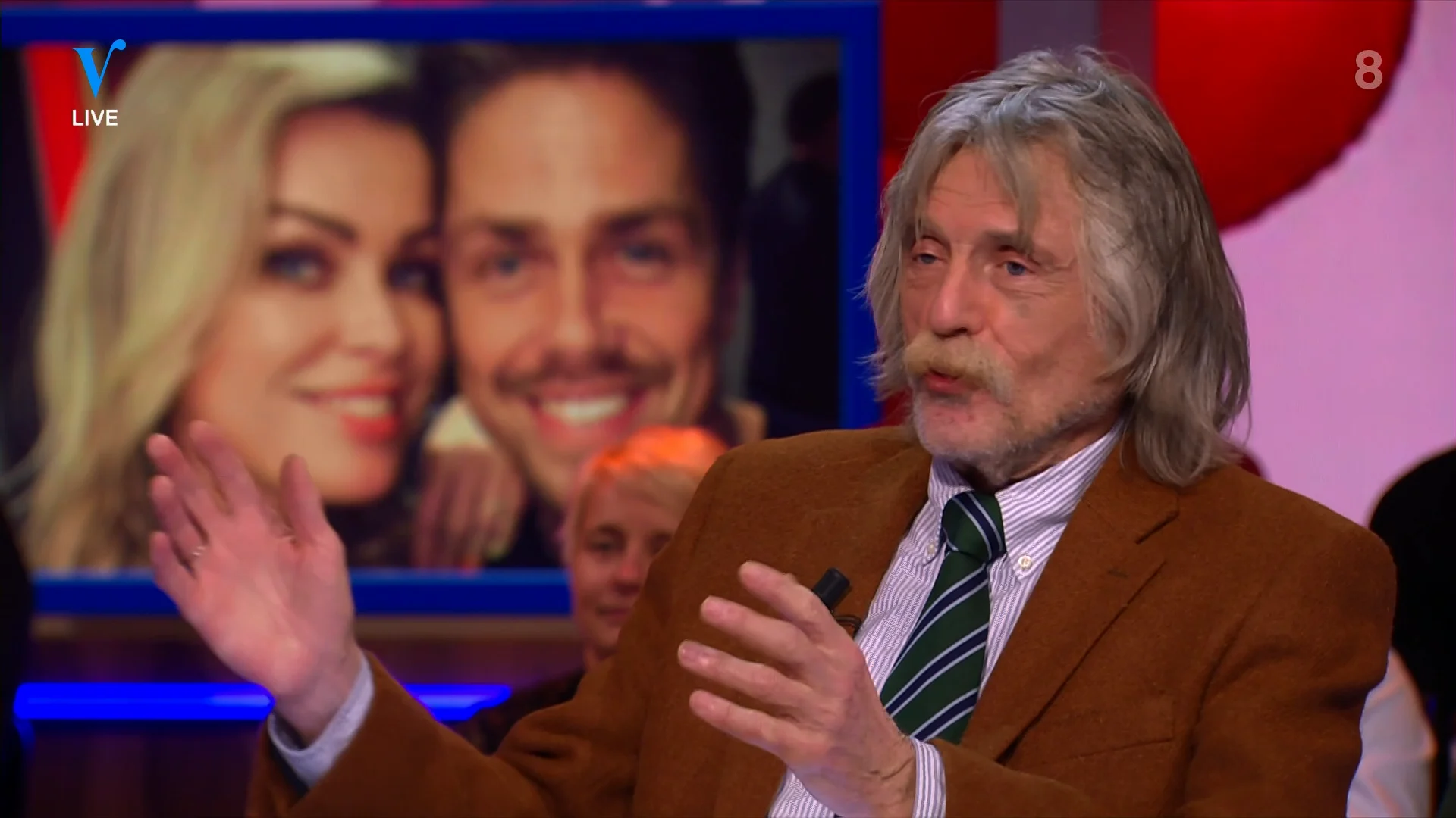 Johan Derksen over Brazes-breuk: 'Ik lees het met een glimlach'