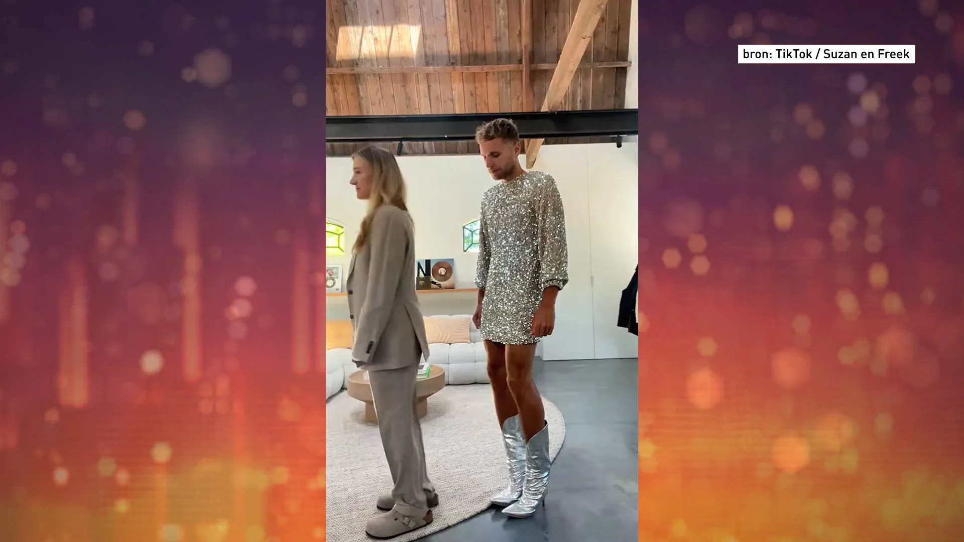 Suzan en Freek doen kledingruil