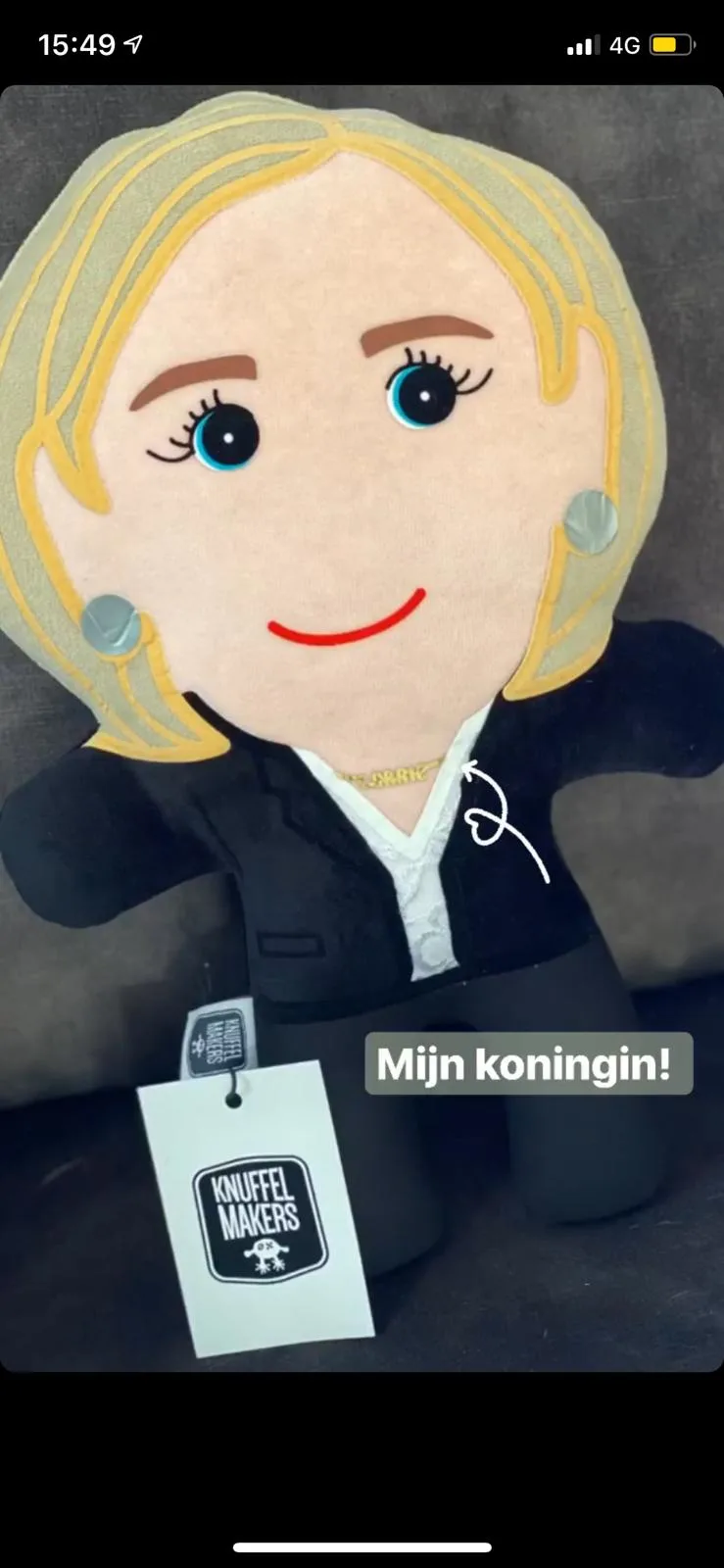 Huilende Monique heeft 'Oma Corrie' nu voor altijd