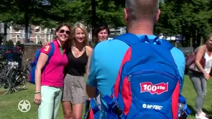 Dionne en Sytse zoenend op straat gespot