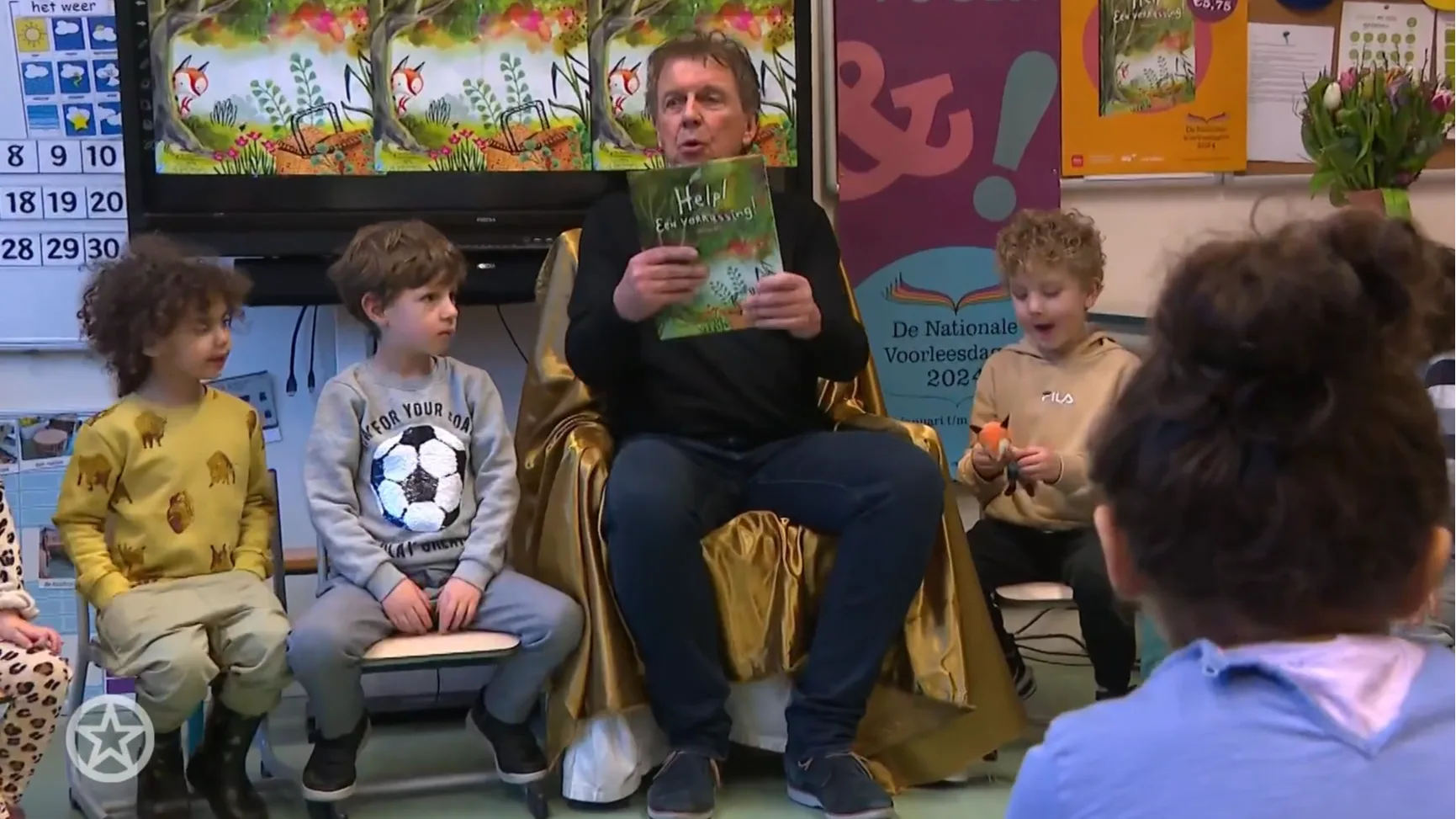 BN'ers proberen kinderen aan het lezen te krijgen