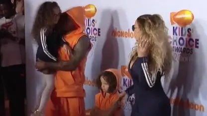 Mariah Carey met tweeling in Amsterdam!