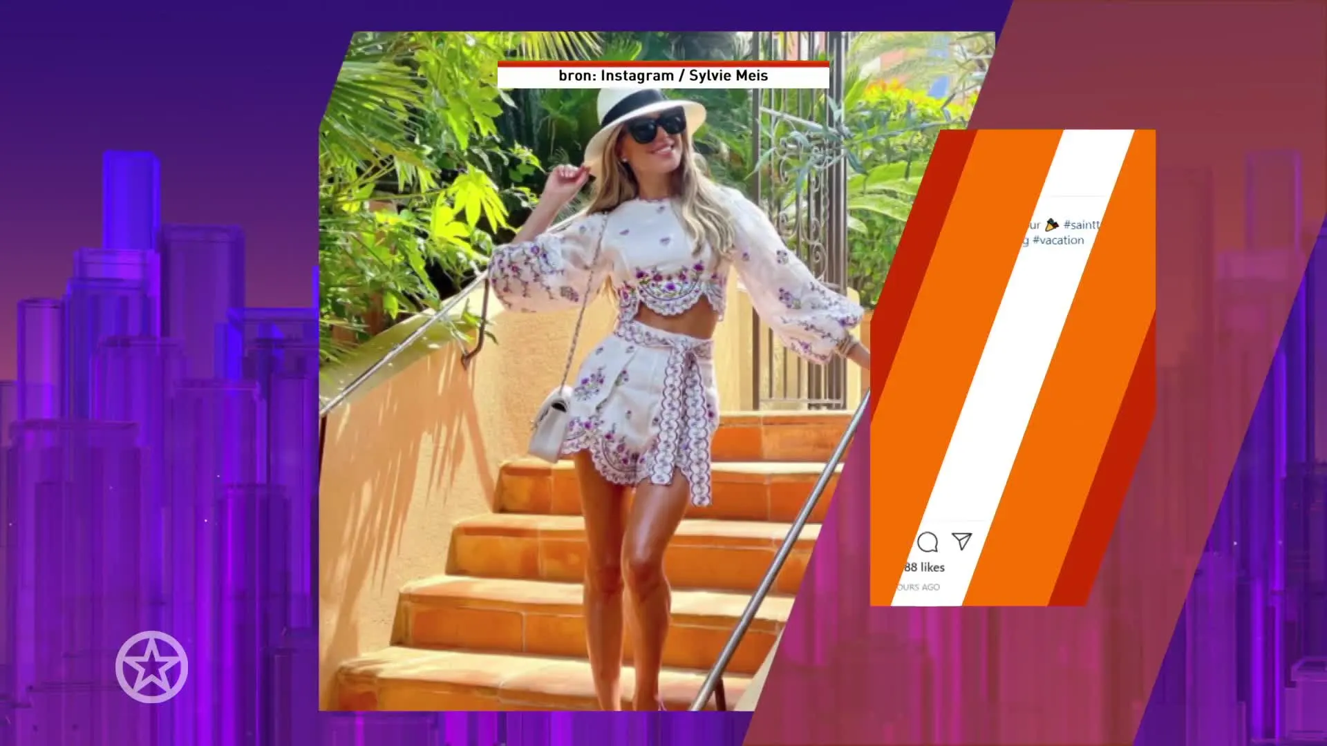 Sylvie en Niclas samen gespot op vakantie