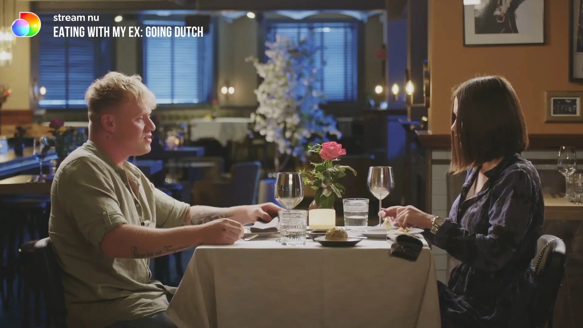 Kevin en Meghan in 'Eating With My Ex'