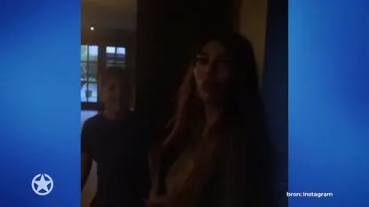 Andy bezorgt Melisa schrik van haar leven