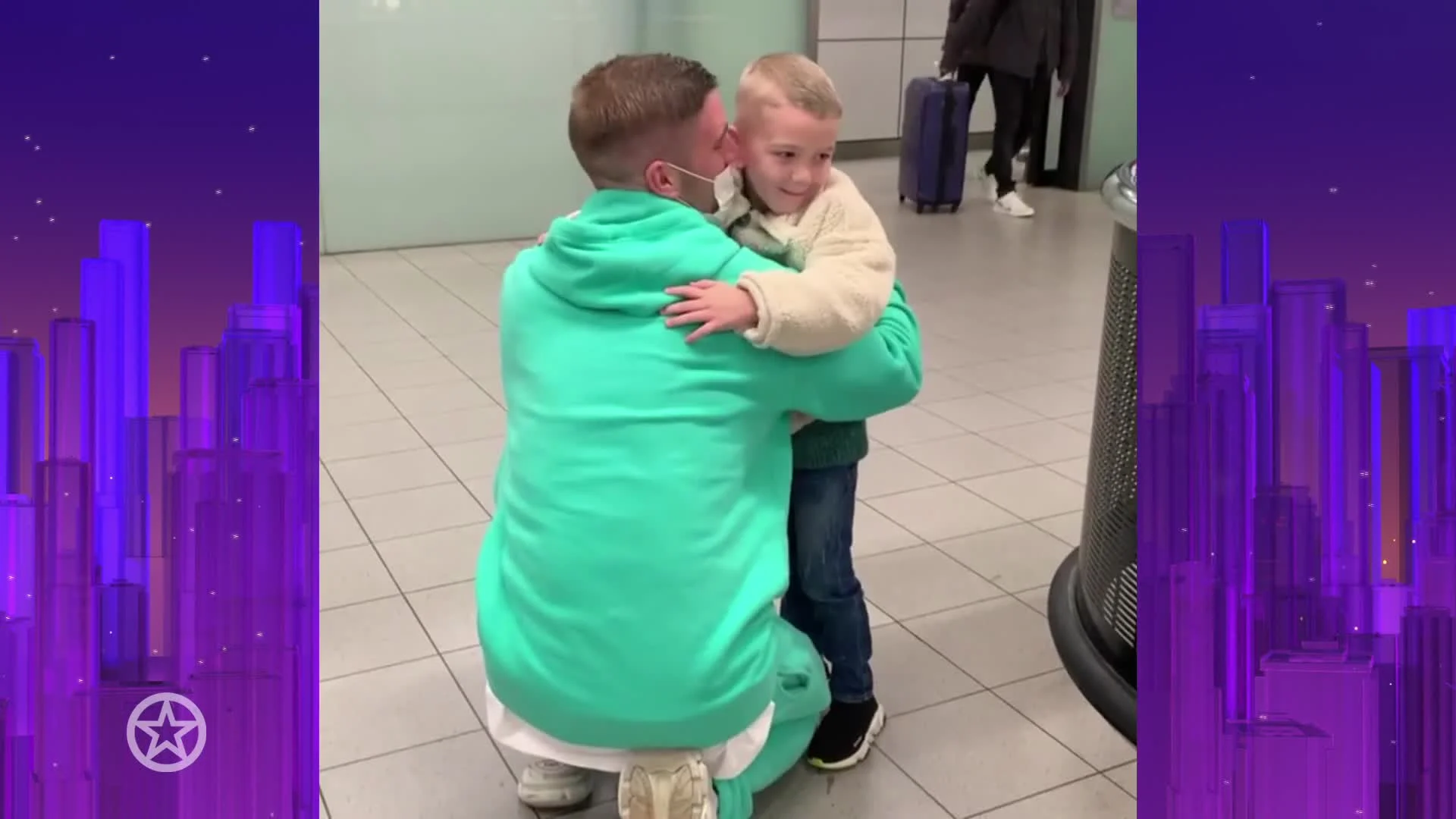 Lars Veldwijk eindelijk herenigd met zijn kids