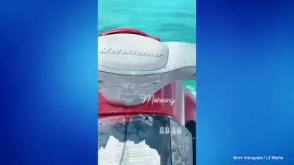 ZIEN: Lil' Kleine geniet weer met volle teugen van vakantie