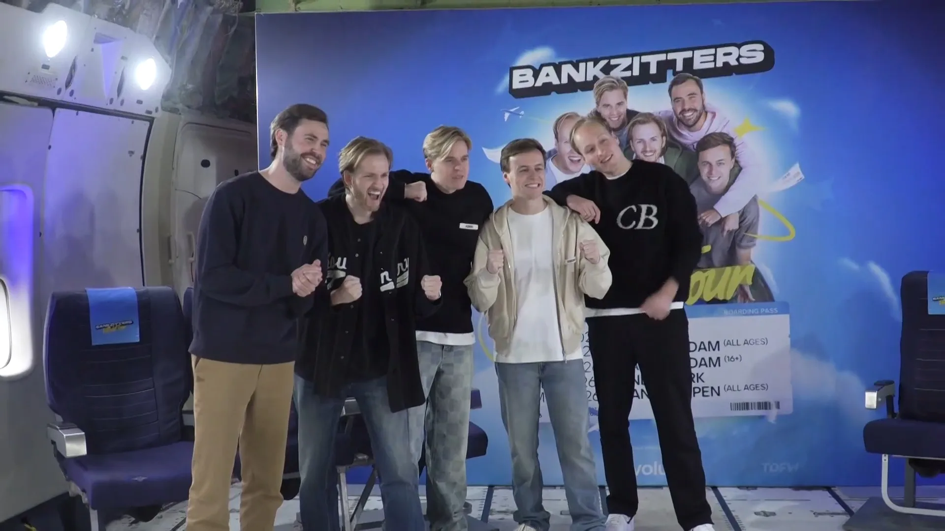 De Bankzitters gaan op wereldtour!