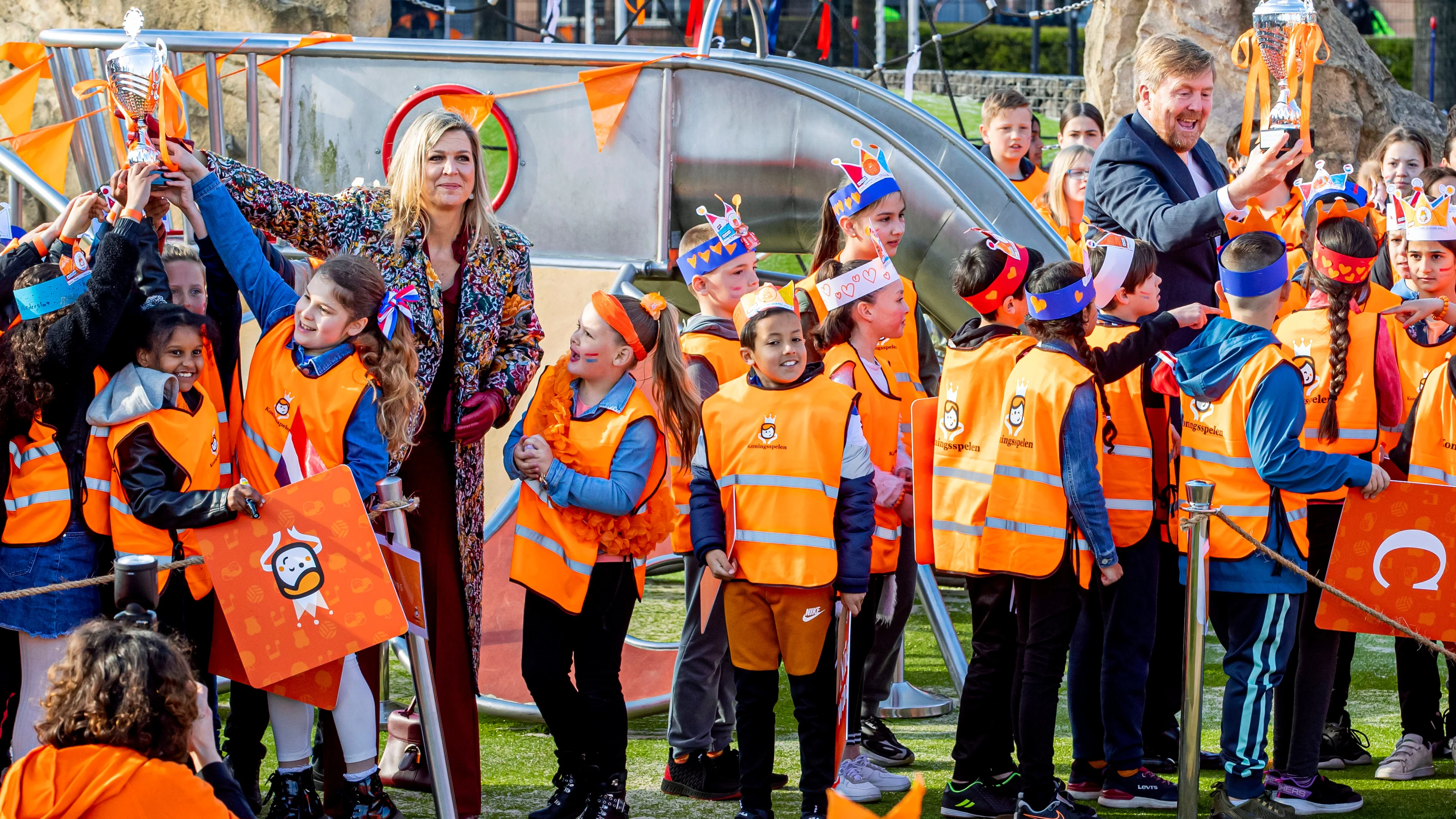 Willem-Alexander opent in Amersfoort Koningsspelen 2021