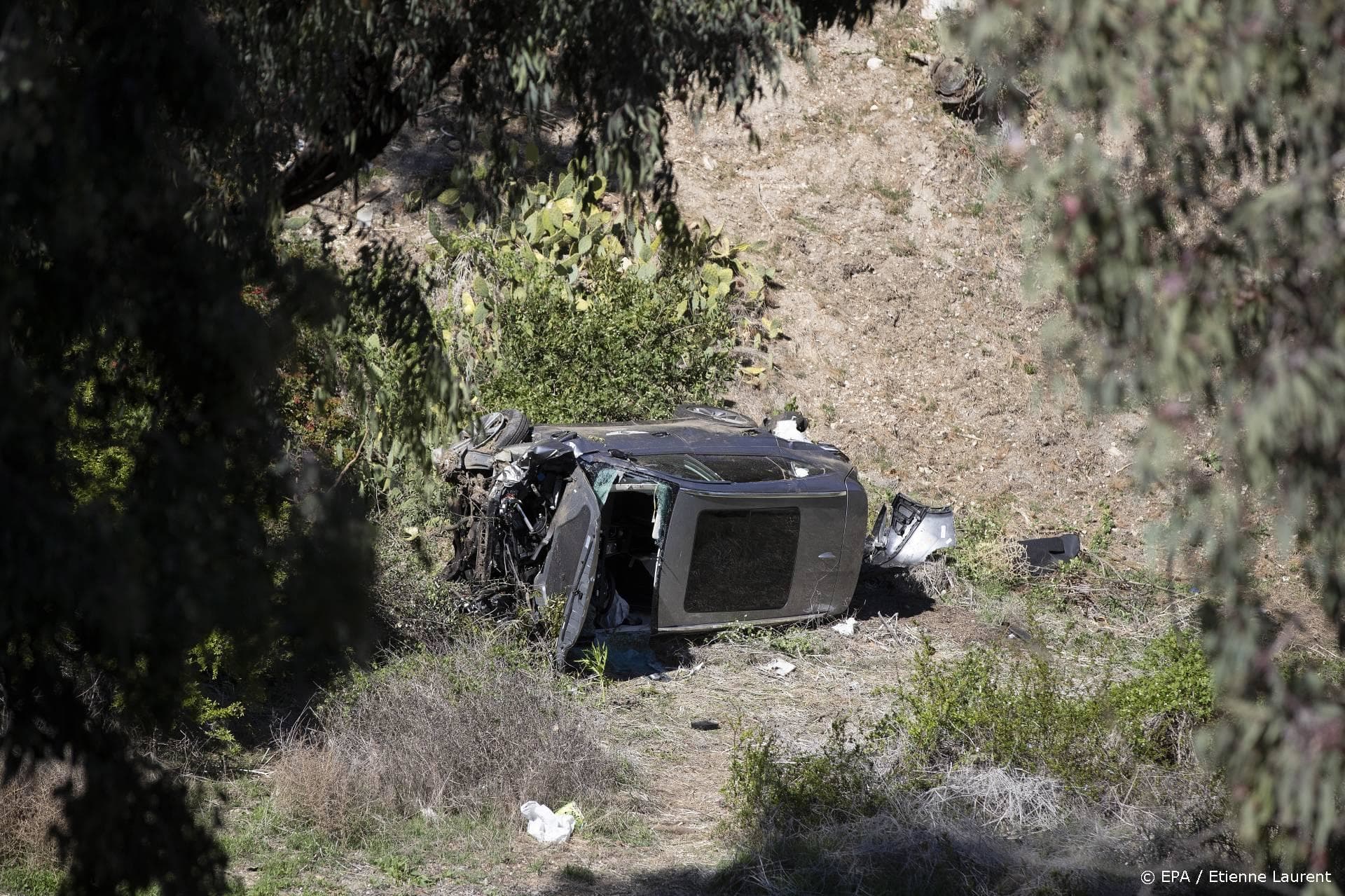 Veel te hard rijden oorzaak zwaar auto-ongeval Tiger Woods