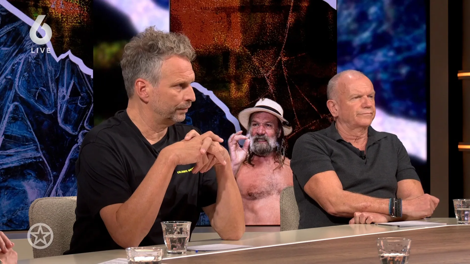 Shownieuws-tafel over aangifte Wim Hof