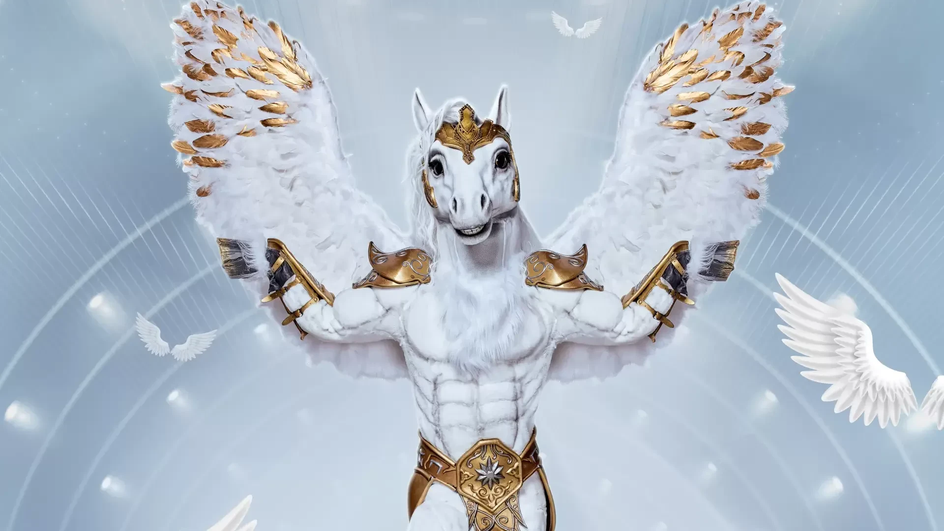 'Dit is Pegasus in The Masked Singer'