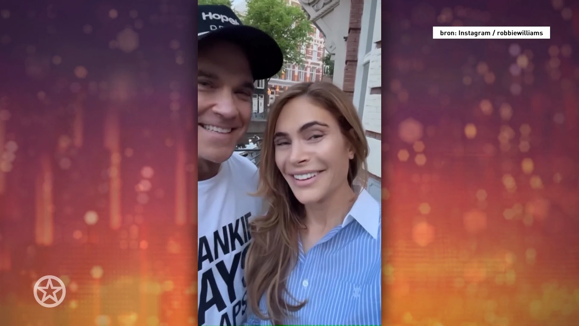 Robbie Williams doet opmerkelijk verzoek in centrum Amsterdam