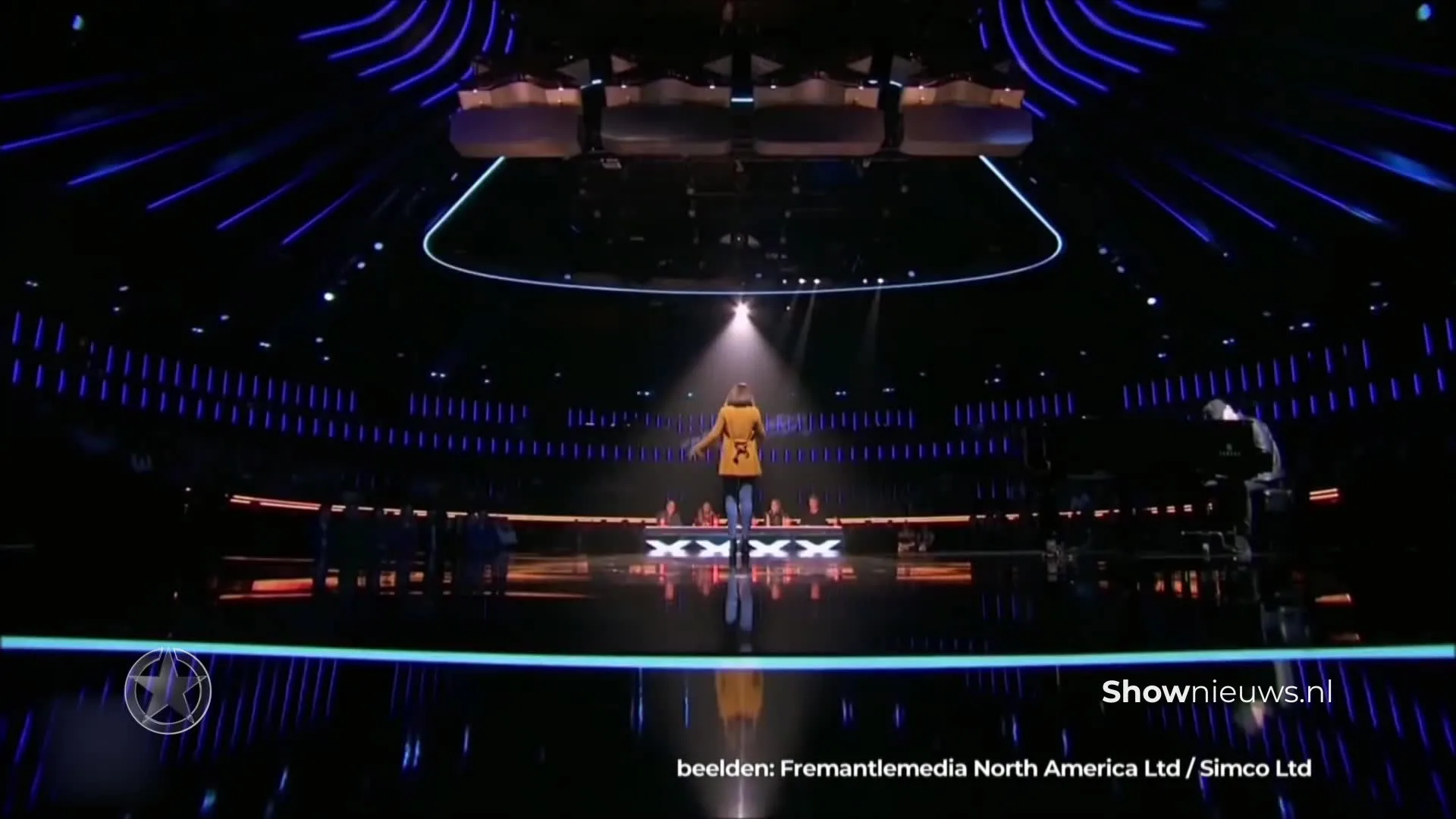 Glennis Grace klaar voor liveshow America's Got Talent