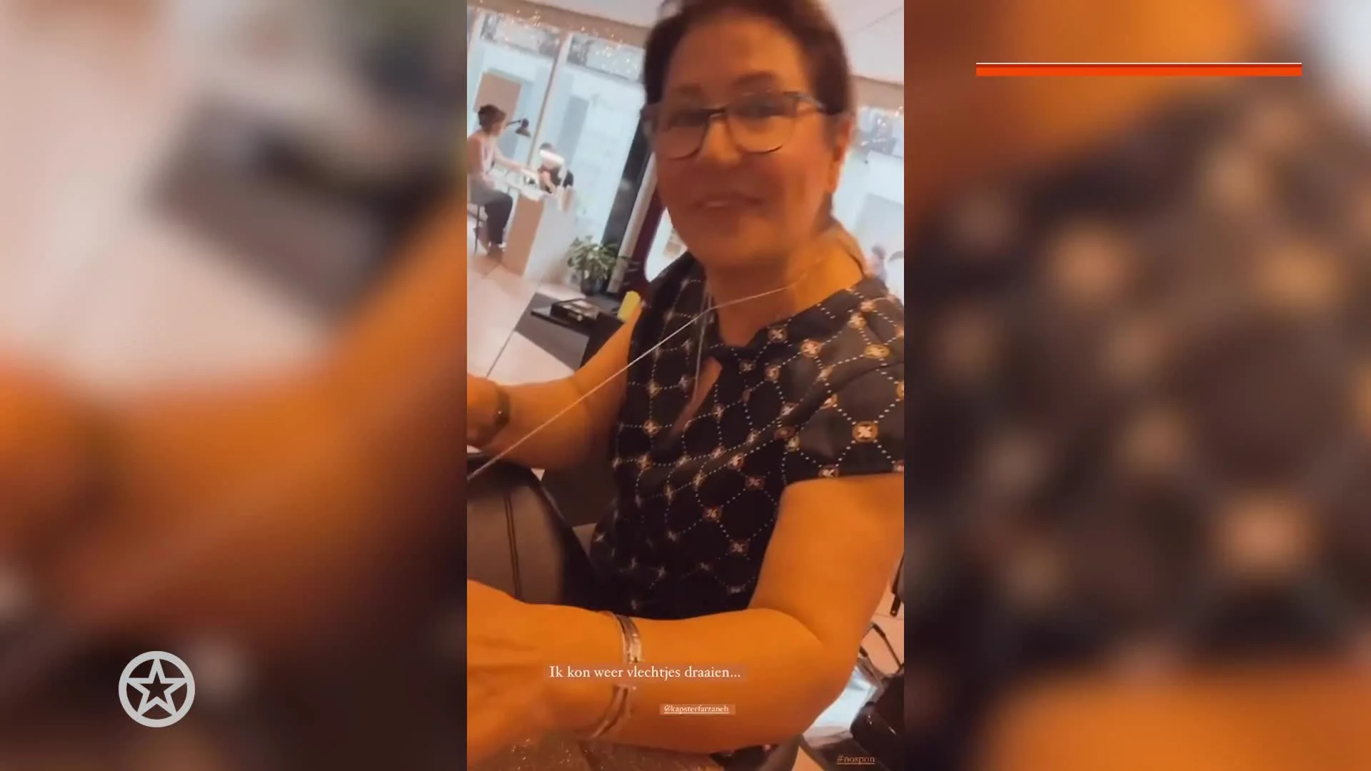 Monique Westenberg ondergaat epileerbehandeling