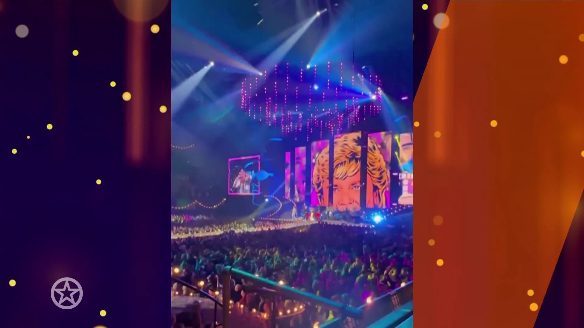 Zoon André Hazes geniet van concert