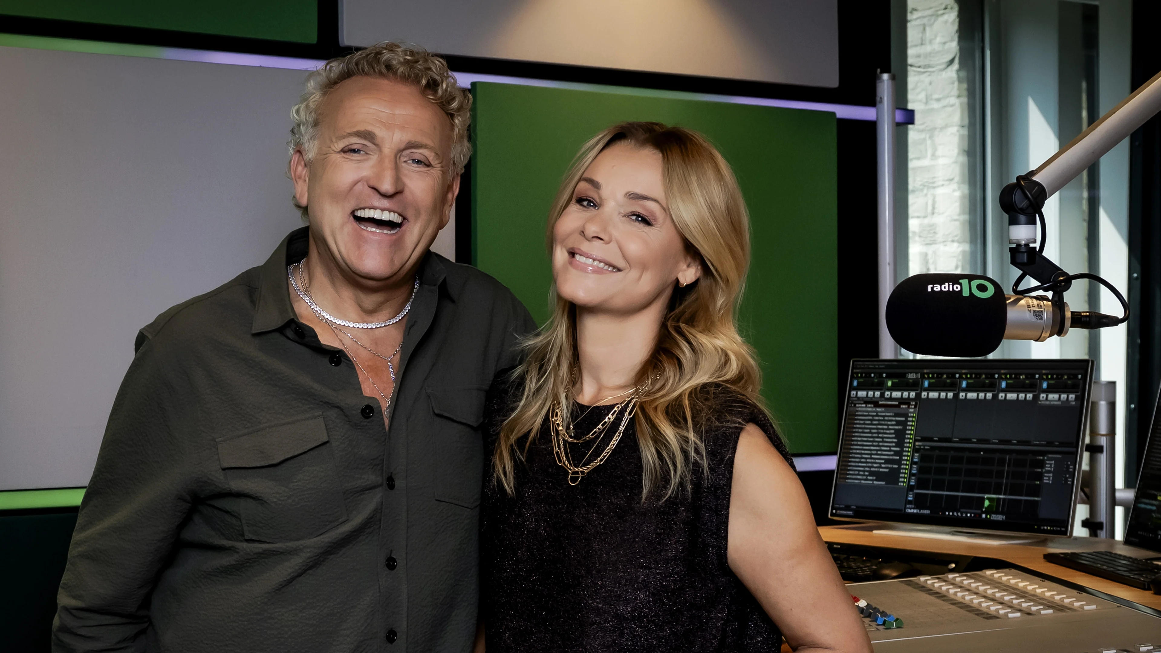 Stuntteam aanwezig bij zelfbedachte ochtendshow-promo Gordon en Froukje