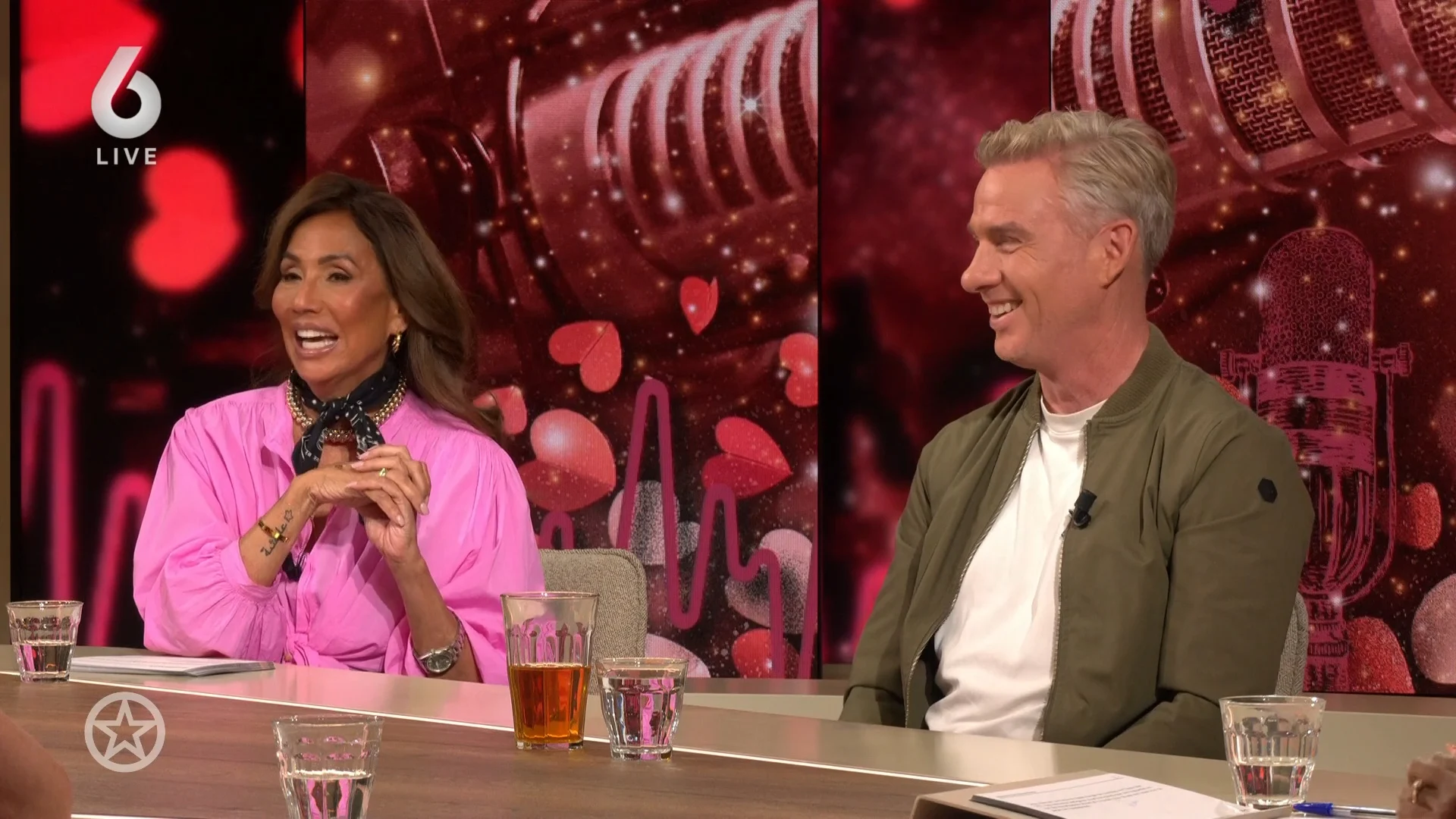 Patty Brard en Art Rooijakkers blijken echte Cupido's