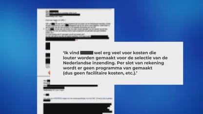 Onduidelijkheid binnen de NPO over kosten inzending ESF