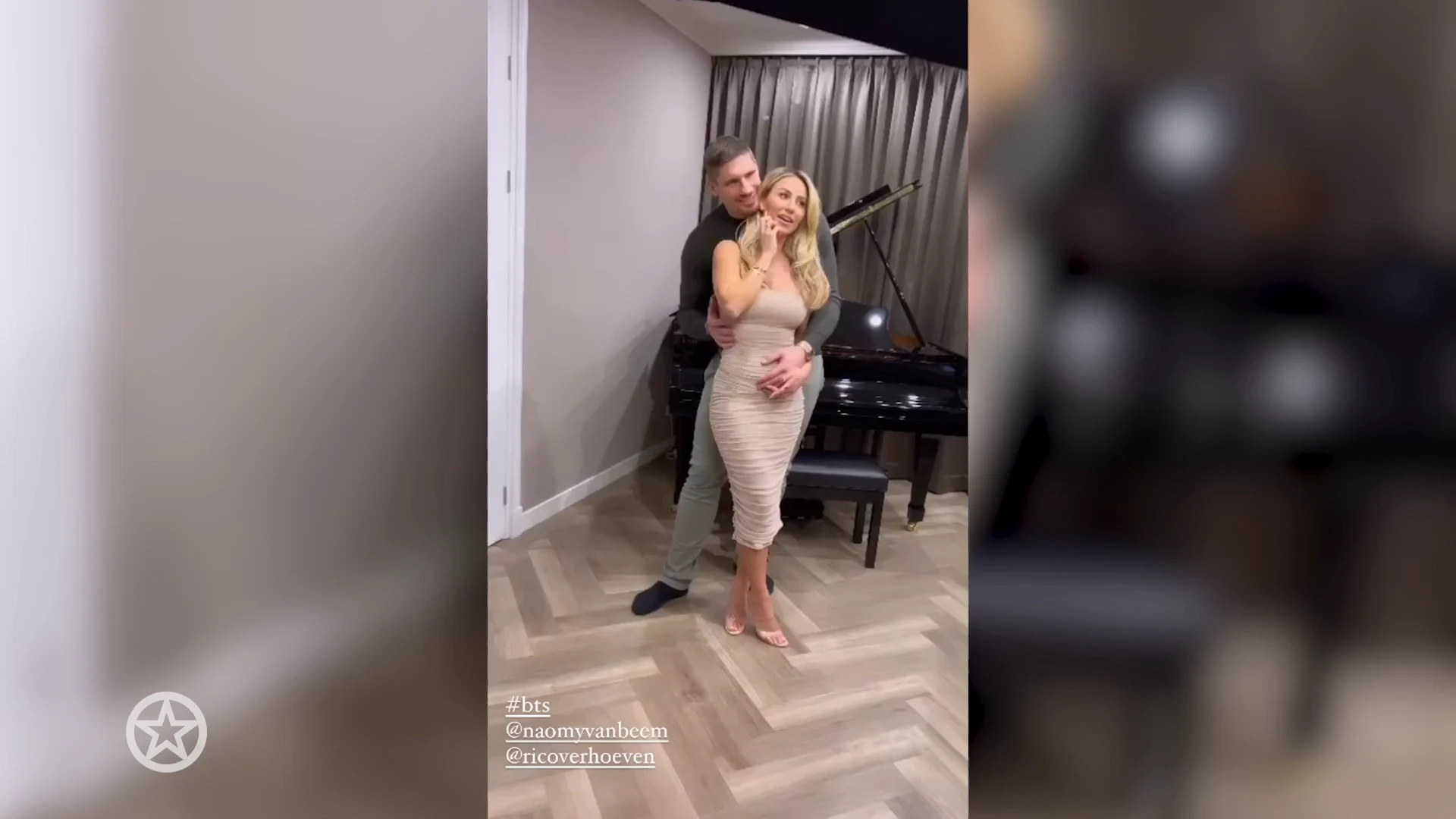 Verliefde Rico Verhoeven kan niet van Naomy afblijven