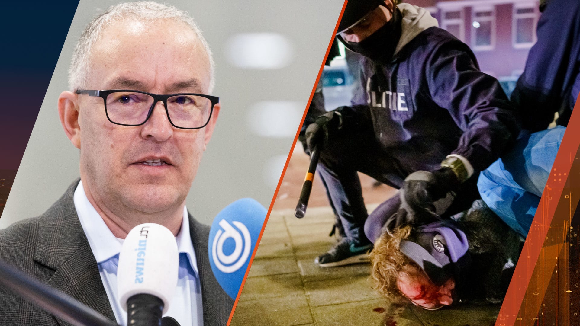 Burgemeester Aboutaleb geeft duidelijke boodschap mee aan relschoppers