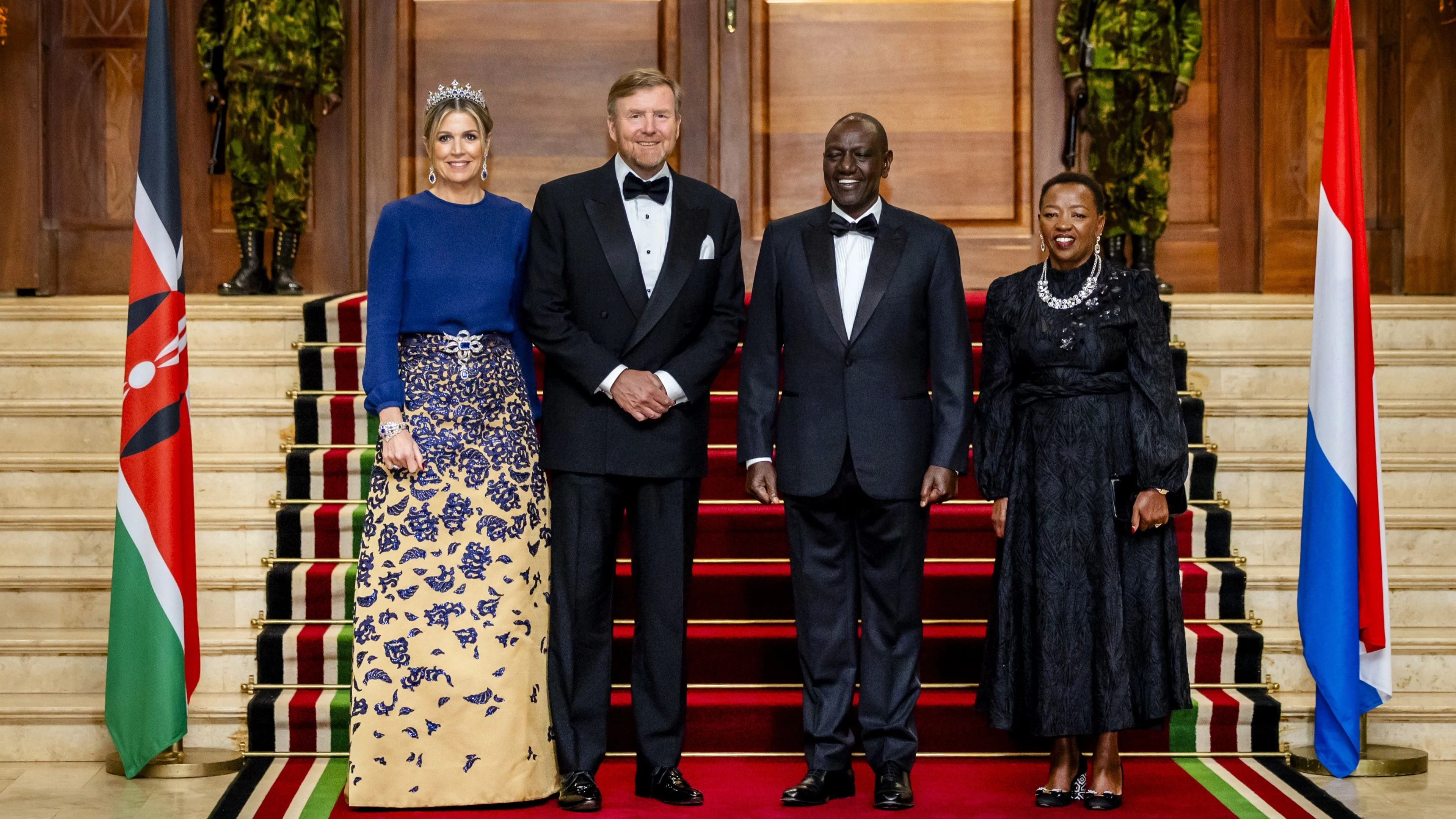 Willem-Alexander gepasseerd tijdens staatsbanket
