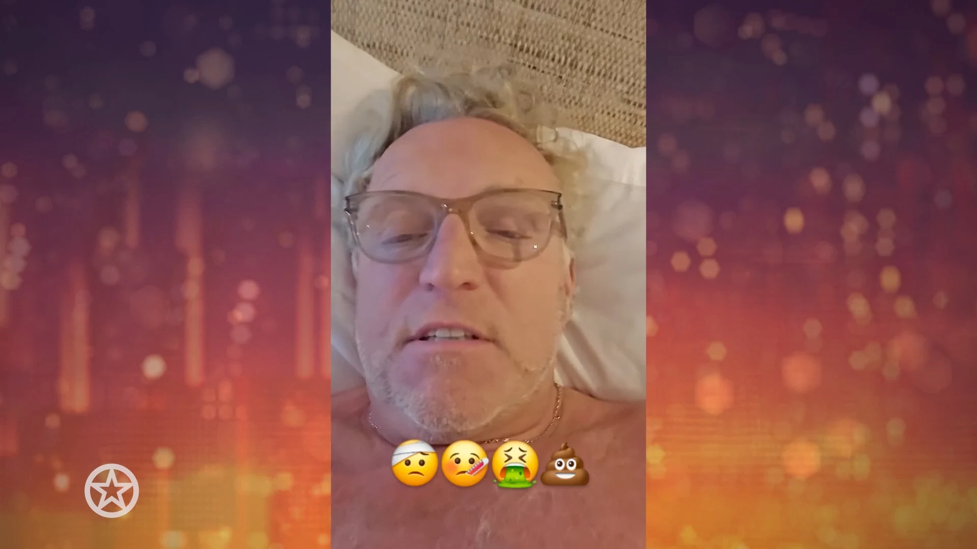 Gordon heeft een buikgriep