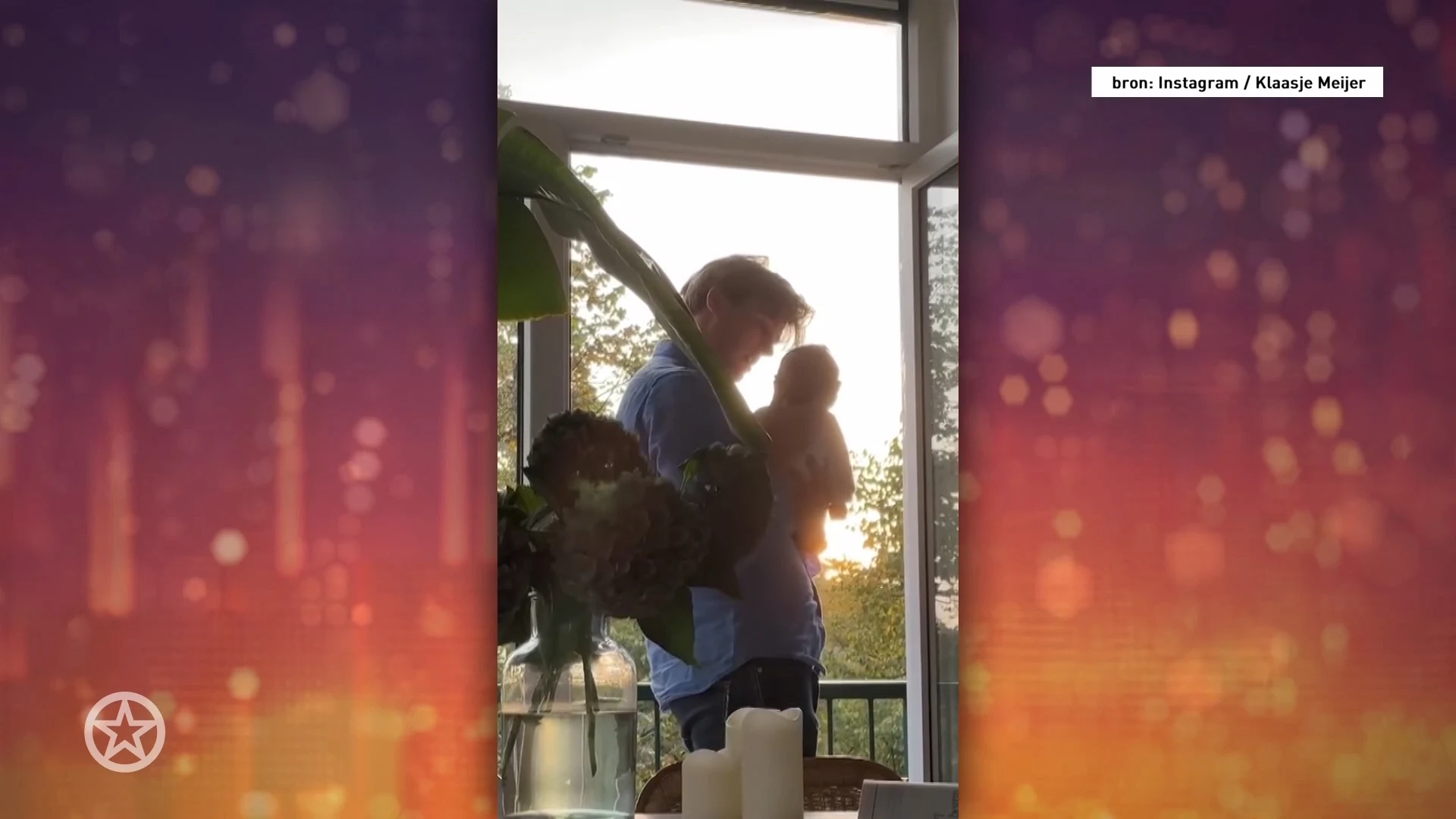 Liefdevolle beelden van voormalig K3-lid Klaasjes partner en baby