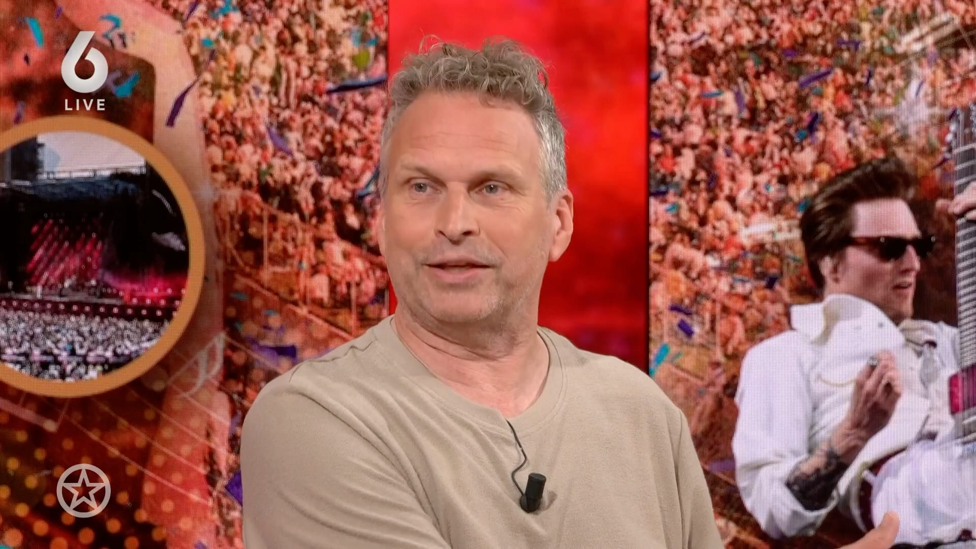 Ronald Molendijk was bij het DI-RECT optreden in de Kuip