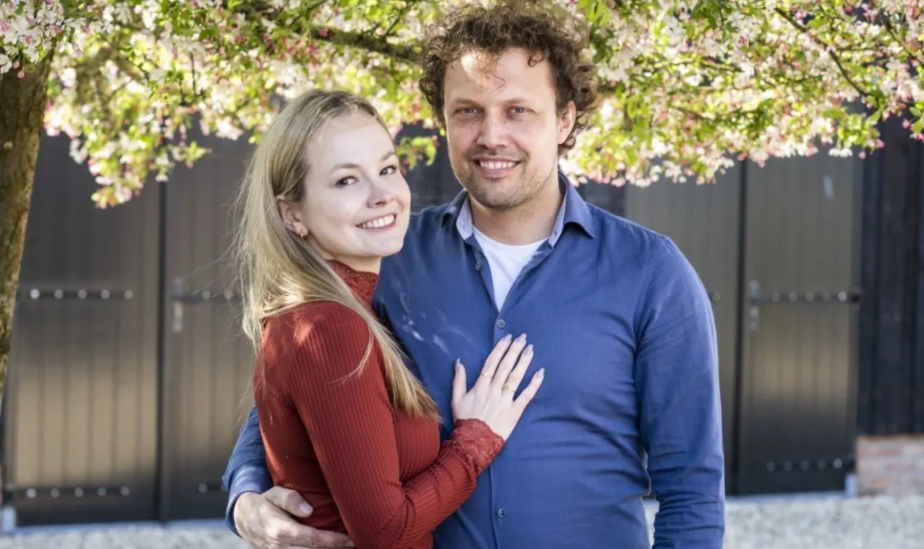 Nu al kindje voor boer Bastiaan en Milou?