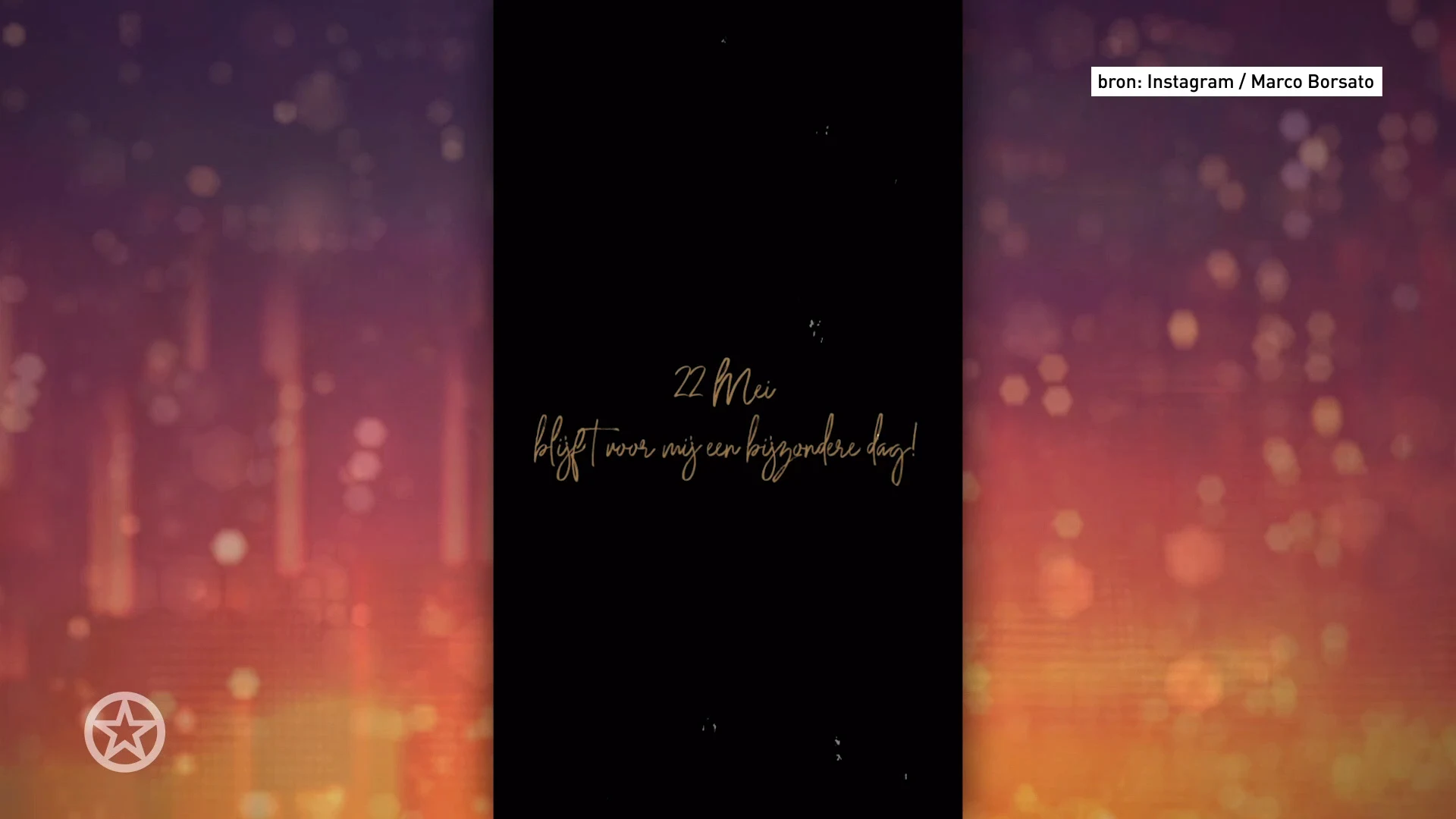 Marco Borsato staat stil bij huwelijksdag