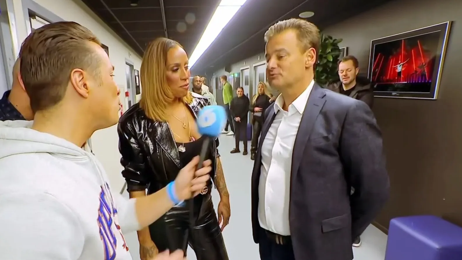 Glennis en Wilfred treffen elkaar weer na 'aanvaring'