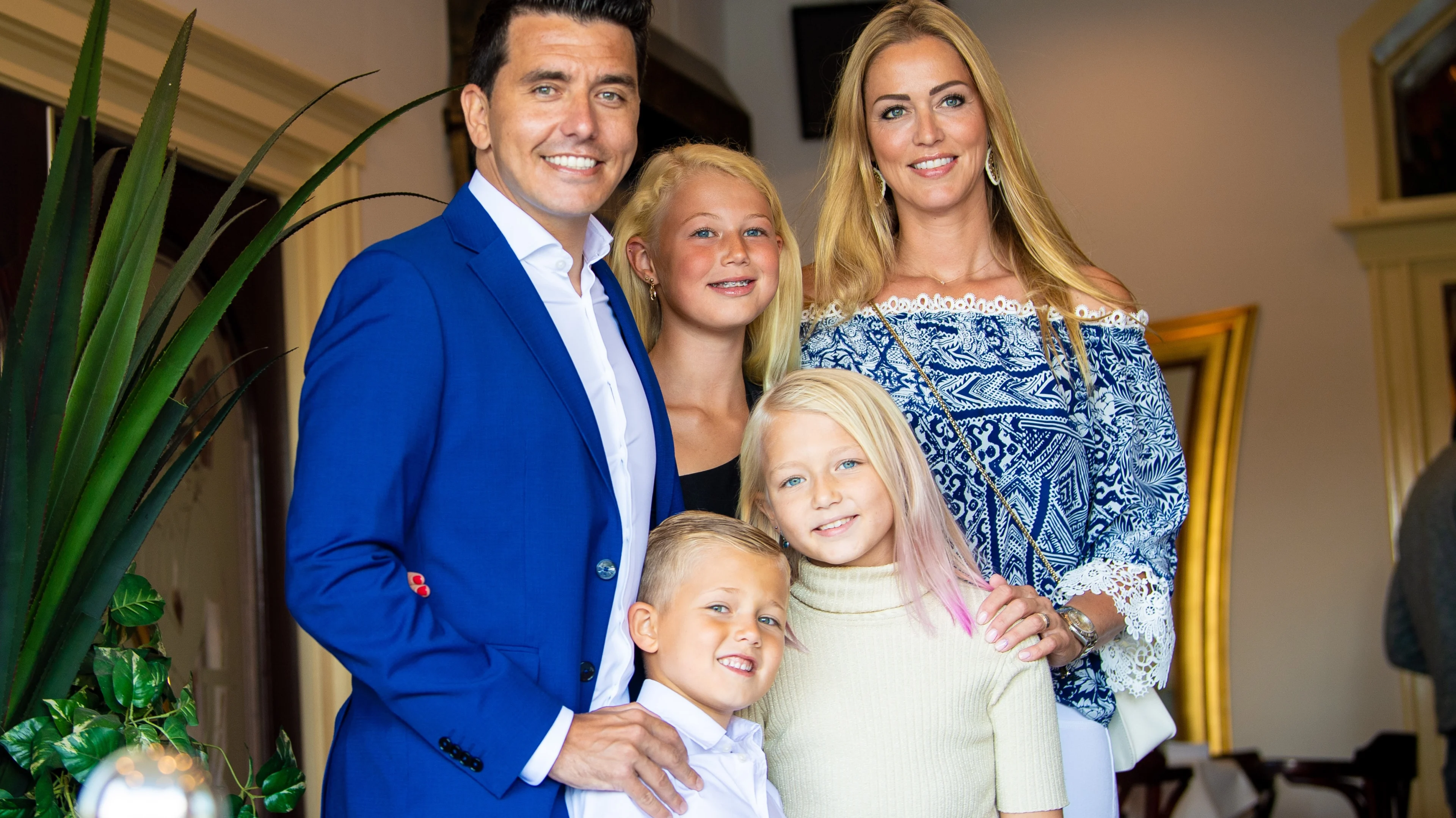 Jan Smit emotioneel over jarige dochter