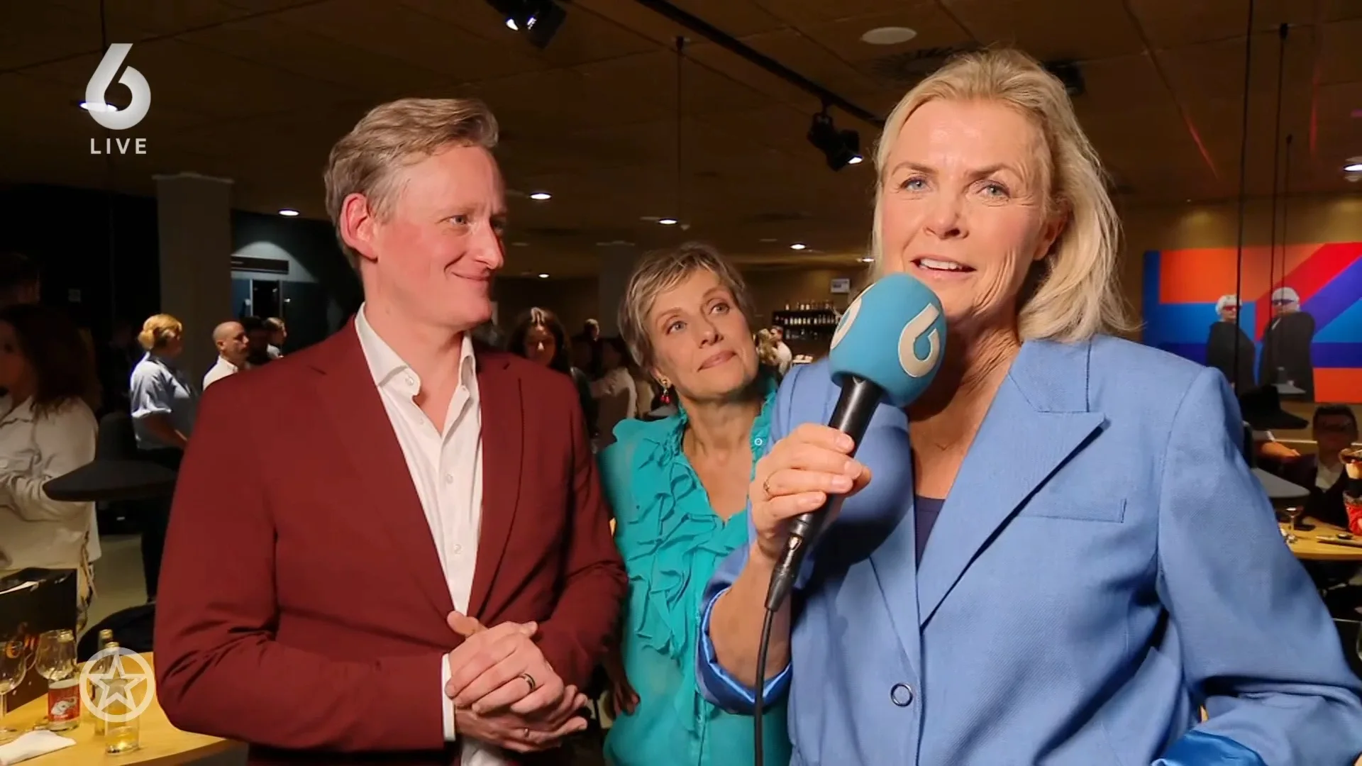 Toneeldebuut Irene Moors