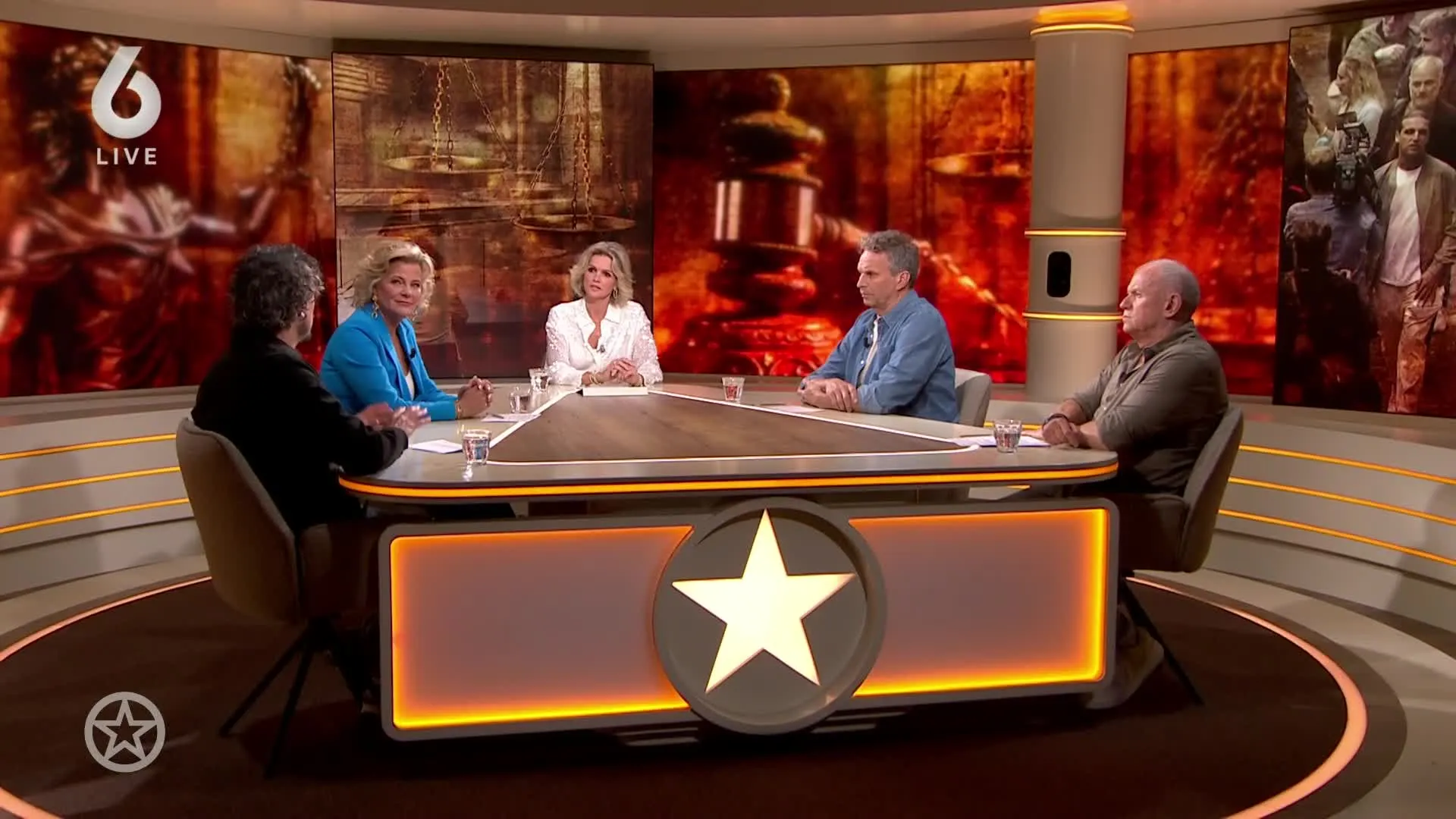 Shownieuws-tafel over eerste dag zedenzaak Ali B