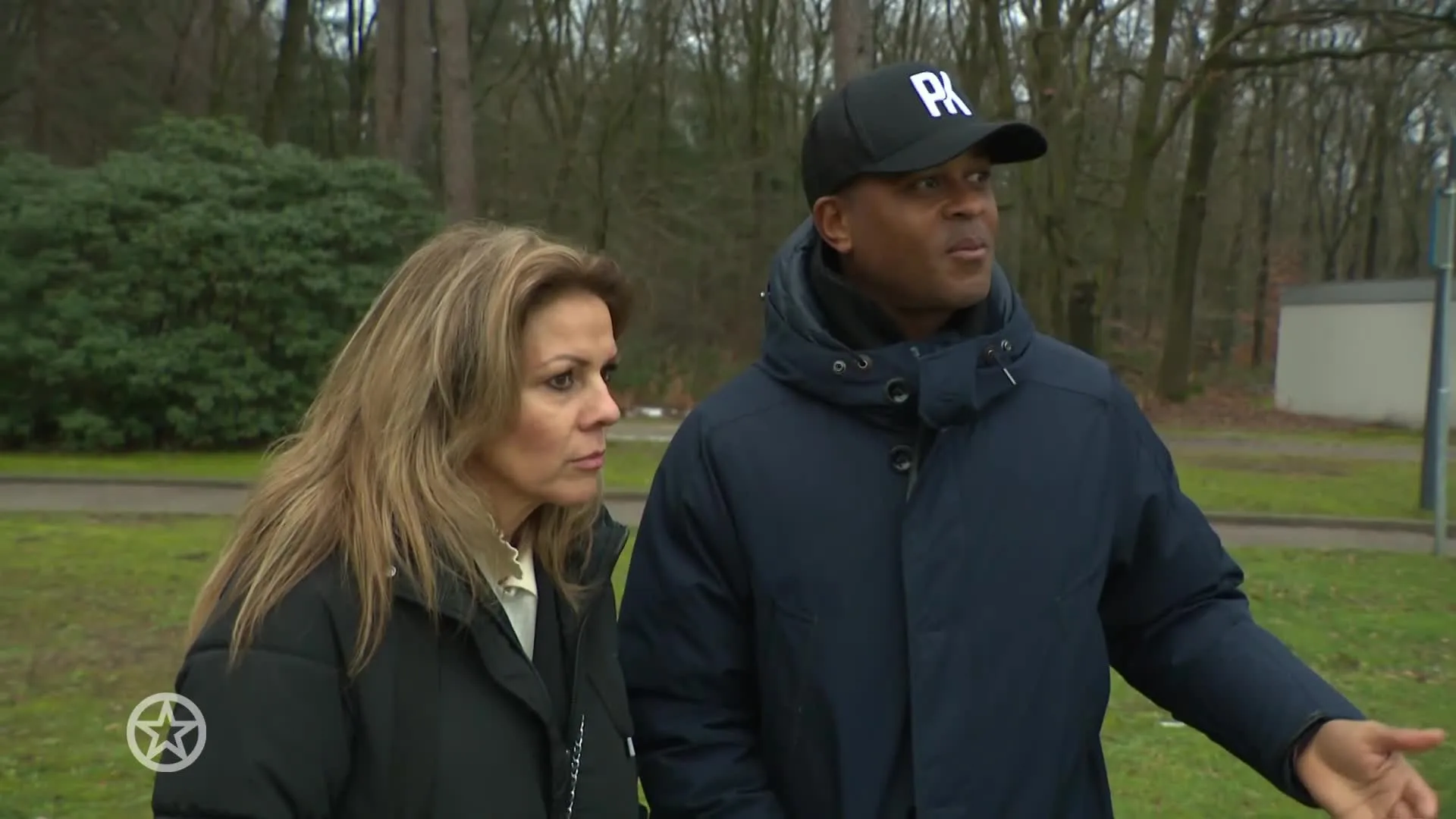Leontien op bezoek bij Patrick en Shane Kluivert