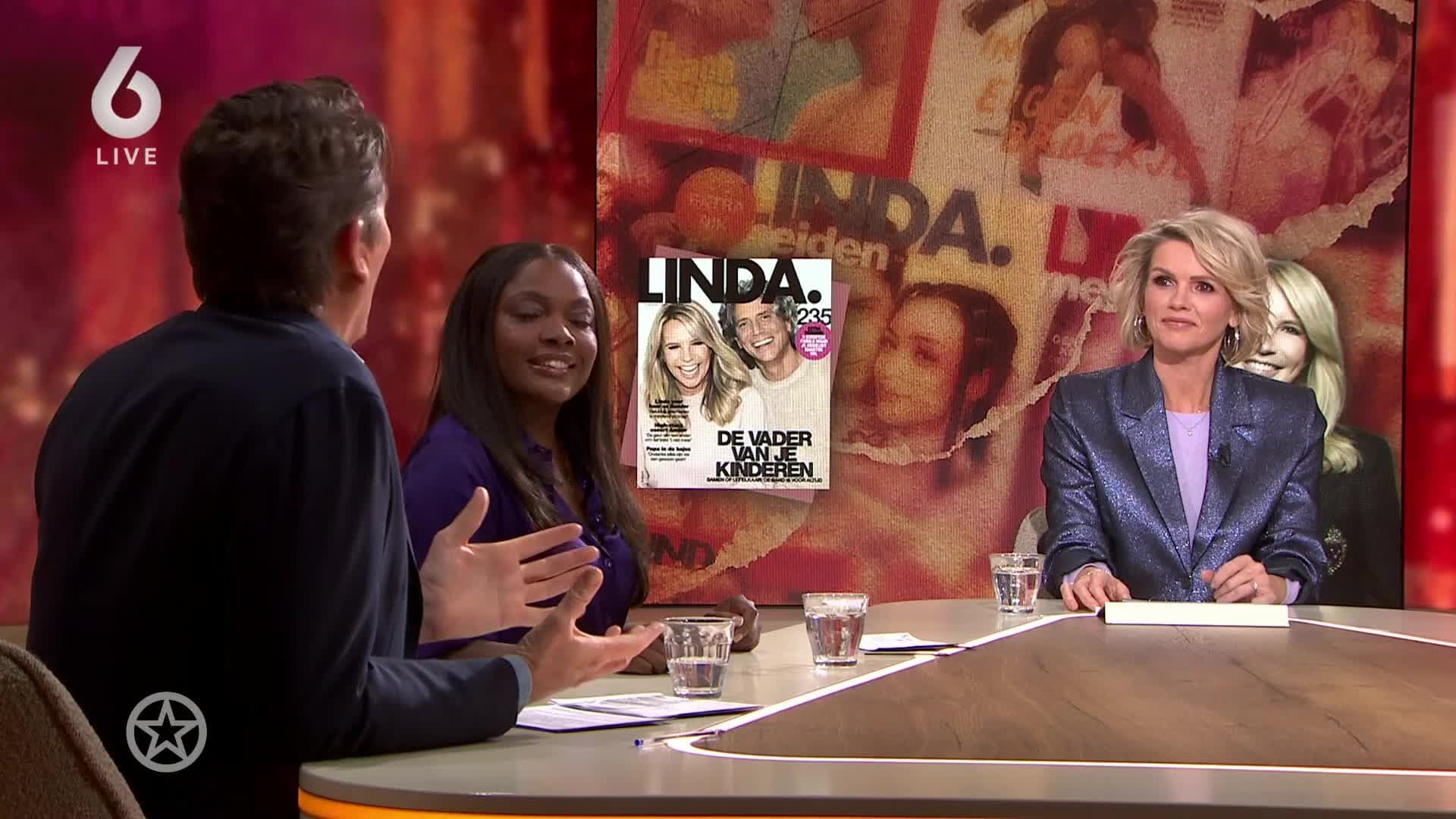 Linda de Mol staat deze maand met haar ex op de cover