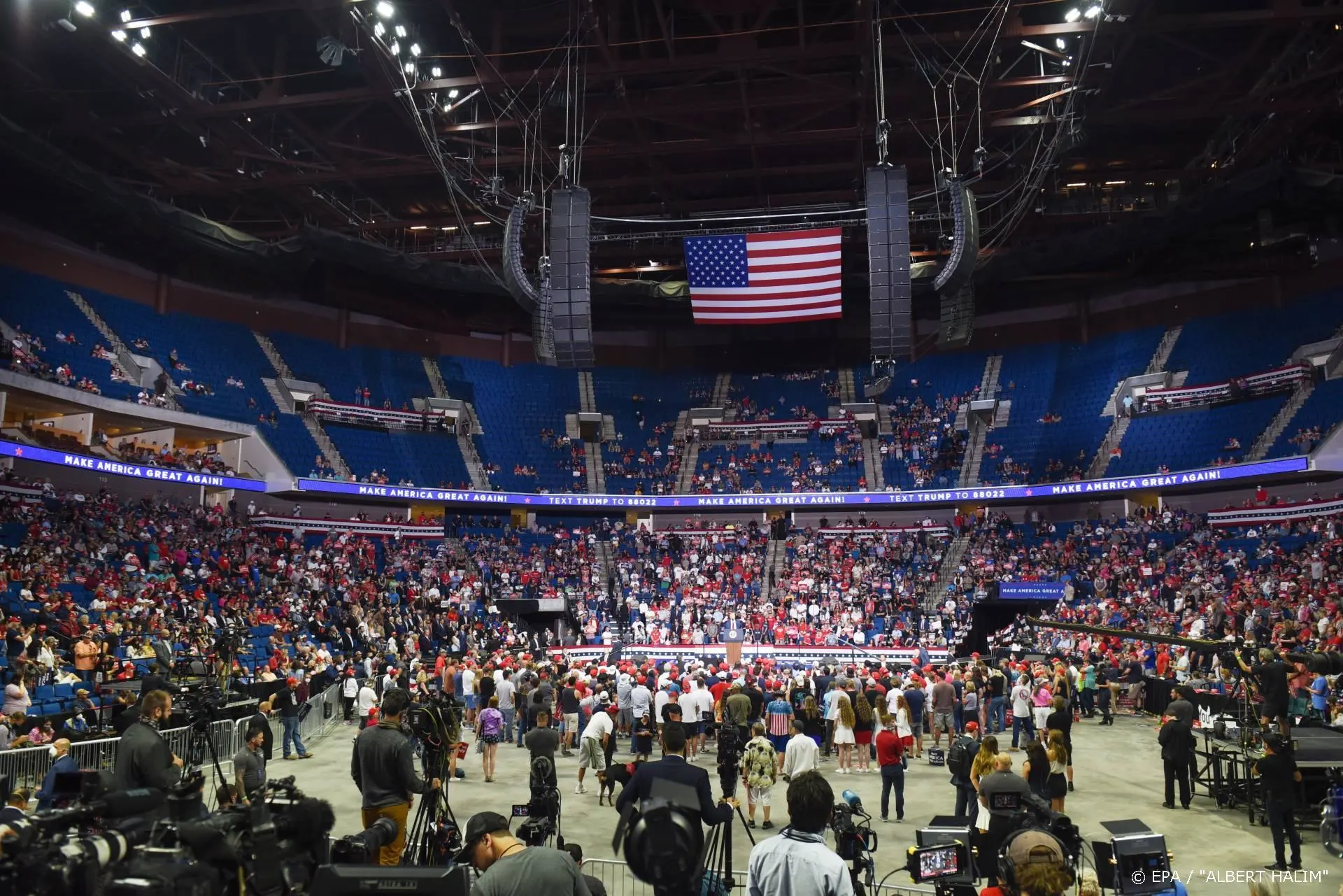 TikTok-tieners drukten mogelijk opkomst bij Trump in Tulsa