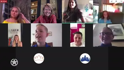 Prinses Amalia videobelt met Anky van Grunsven