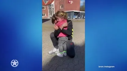 ZIEN: Dochtertje Rafael en Estavana herenigd met Damián