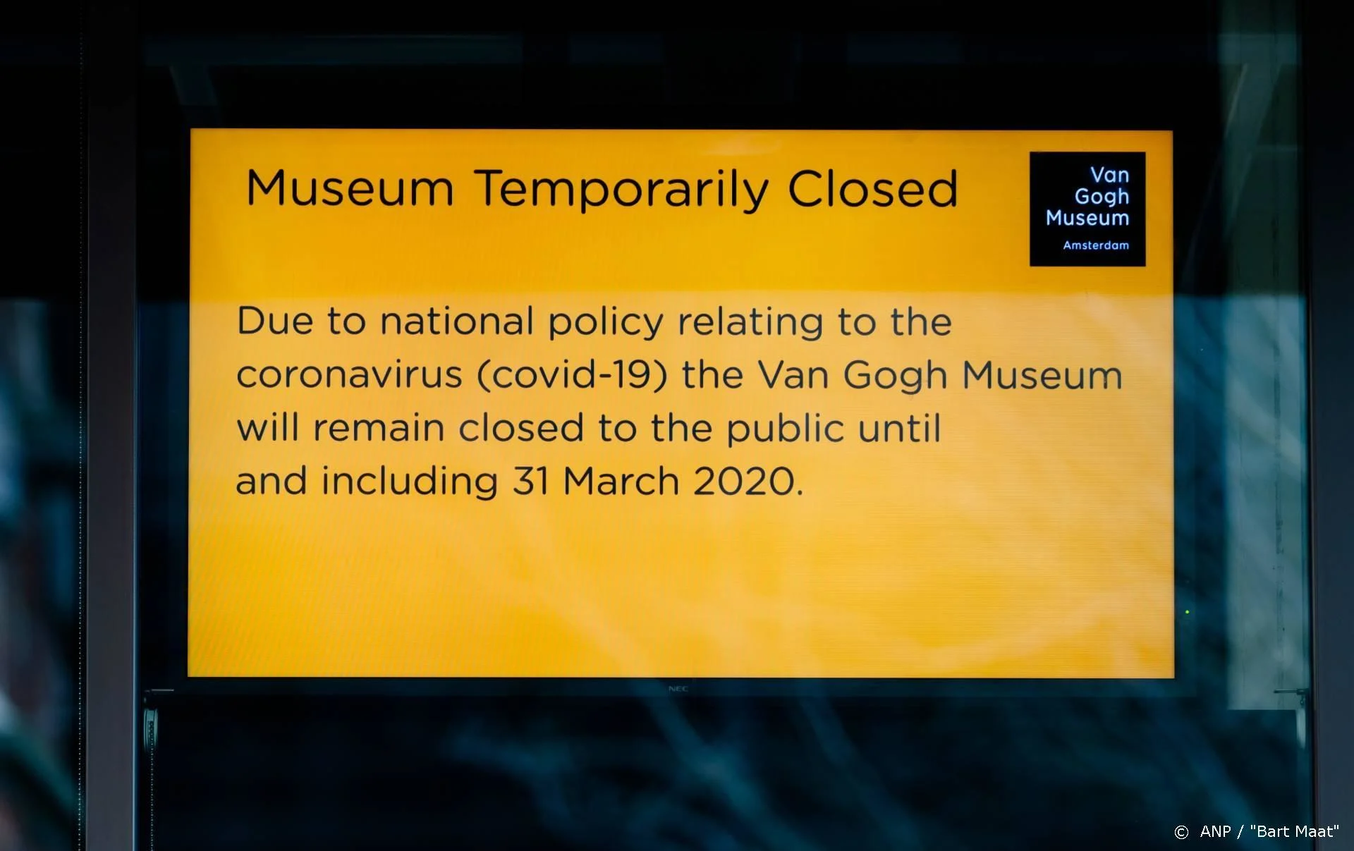 Minister werkt aan extra steunpakket voor musea