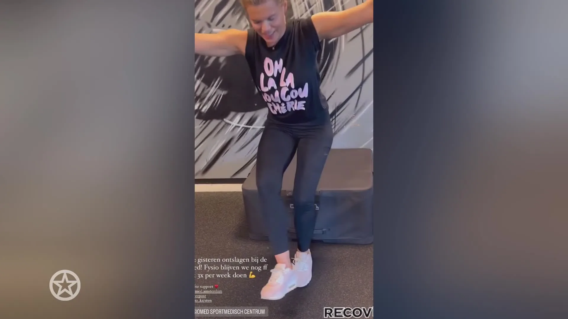 Nicolette van Dam blikt terug op revalidatie