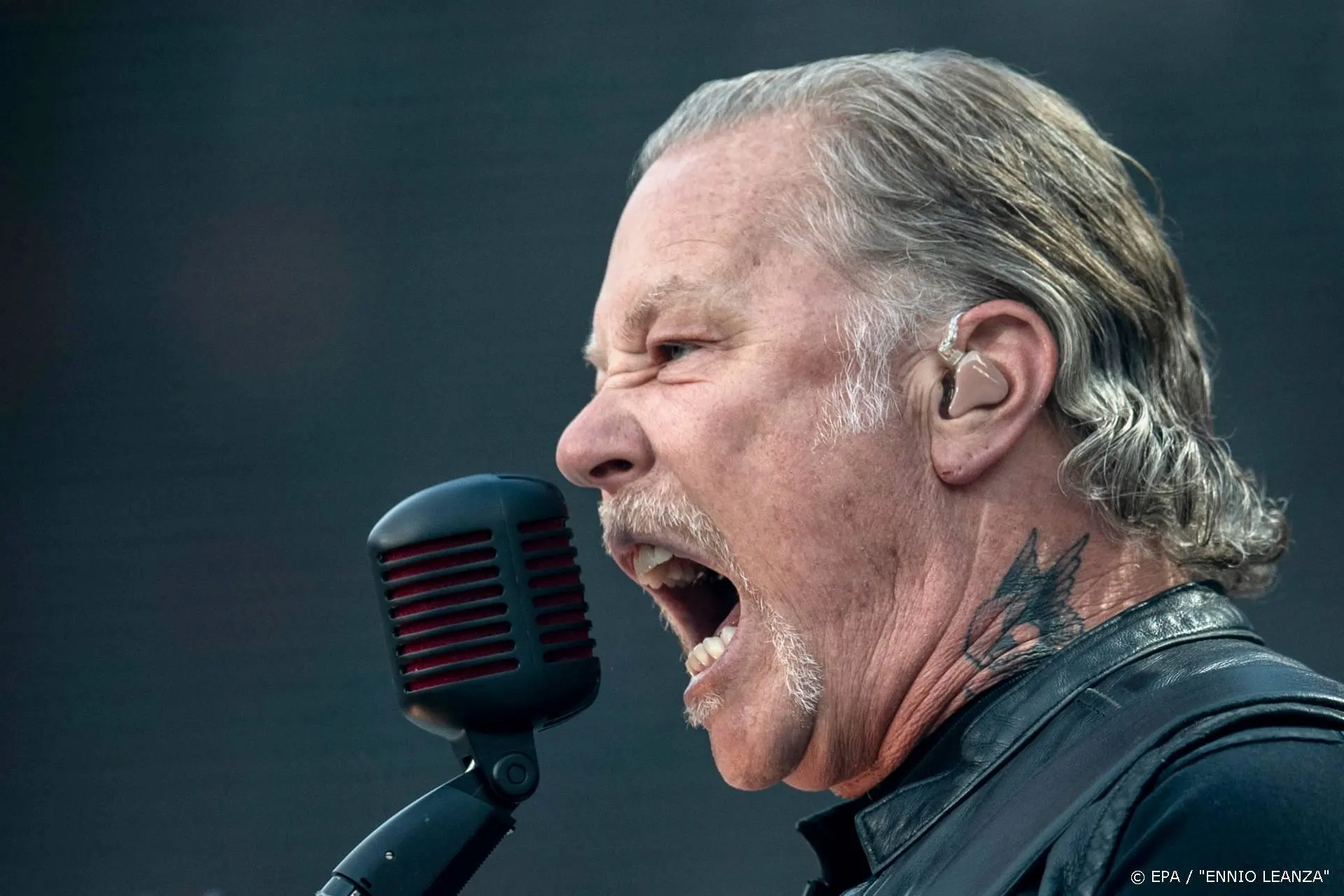 Metallica-zanger James Hetfield terug op podium na rehab