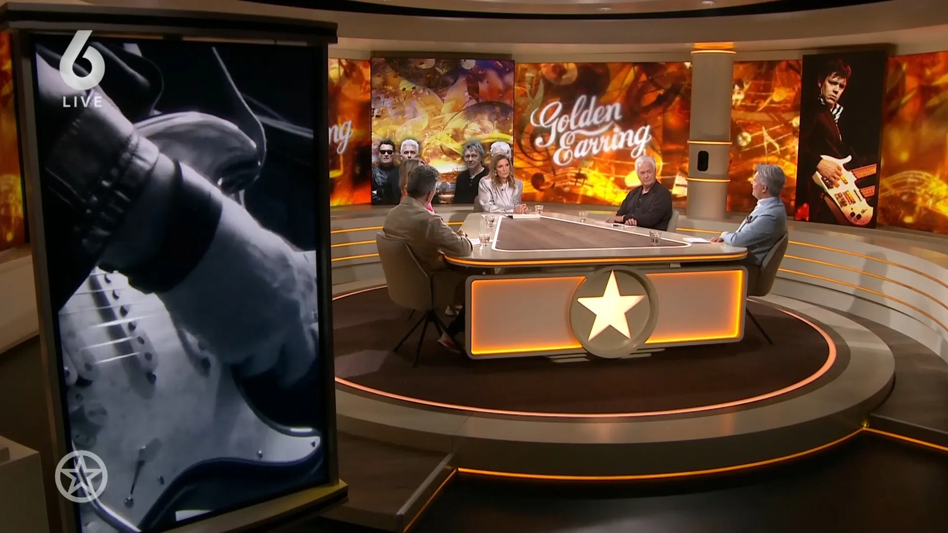 Een mooi eerbetoon aan de overleden George Kooymans